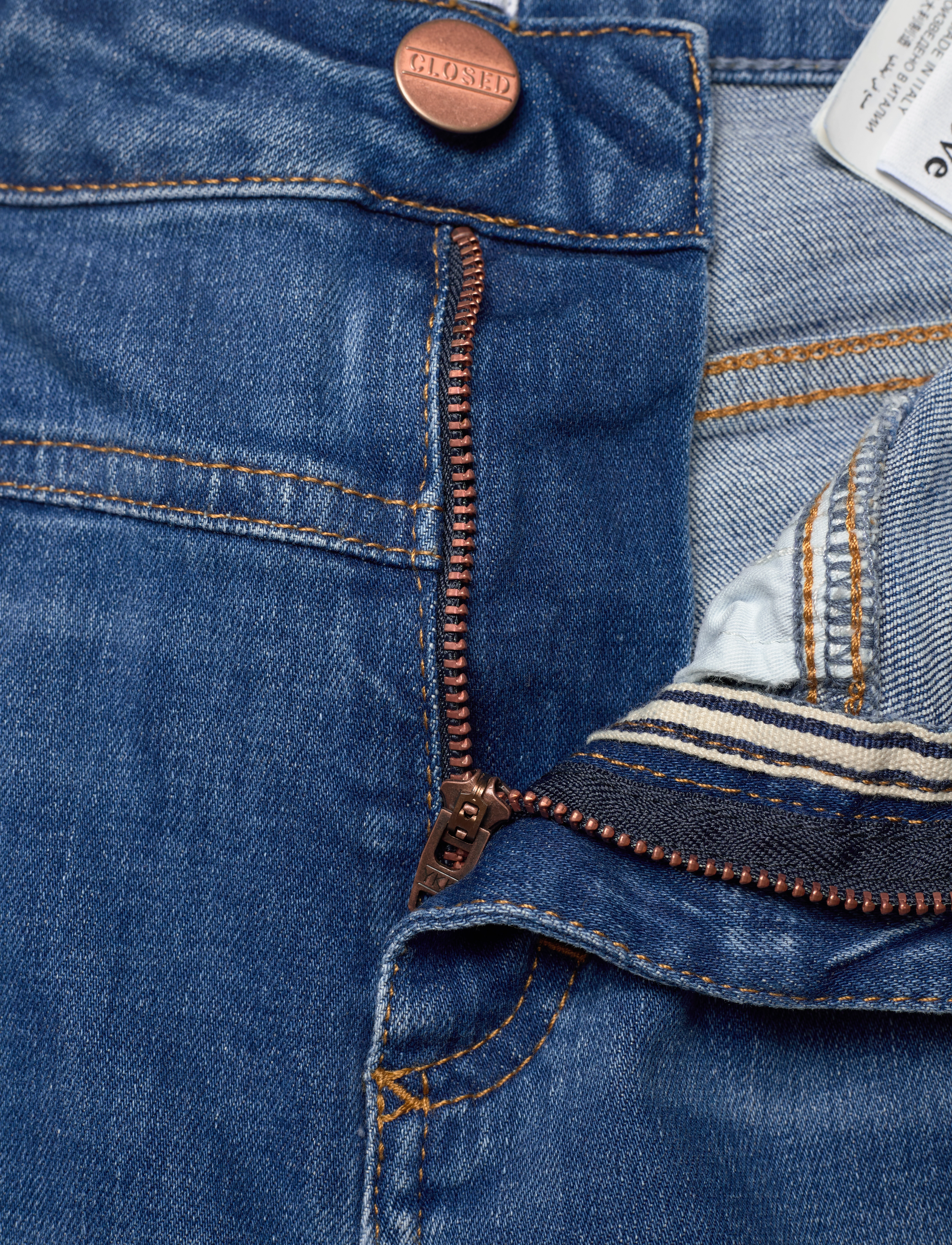 Closed - SKINNY PUSHER JEANS - skinny jeans - mid blue - 4