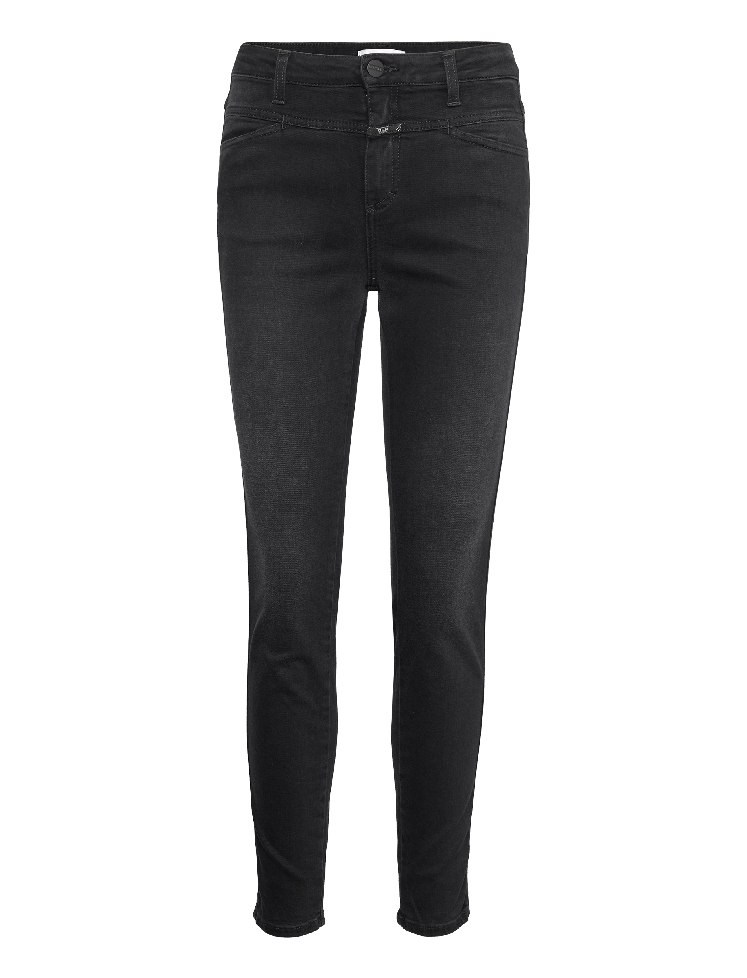 Closed - SKINNY PUSHER JEANS - liibuvad teksad - dark grey - 0