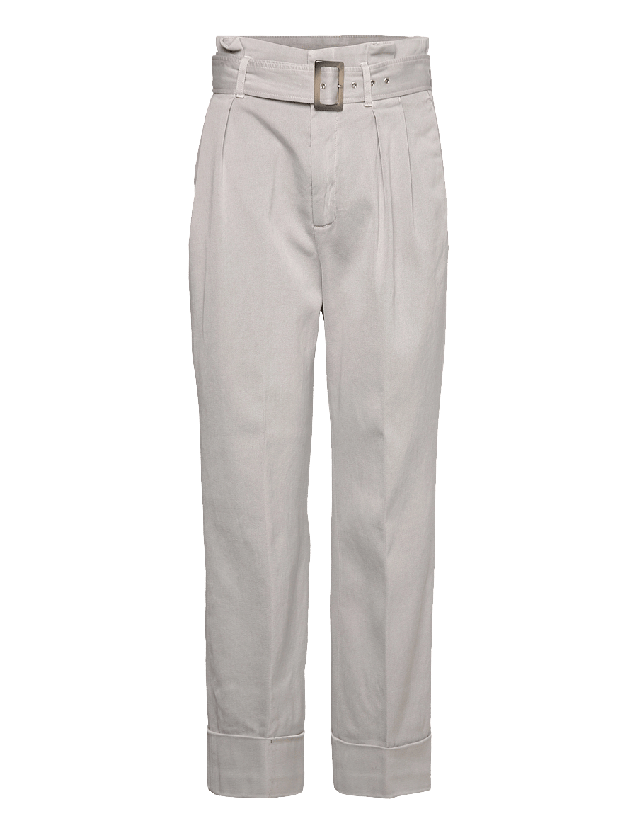 Closed - SHANNAH PANTS PLATINUM WHITE - sirged püksid - platinum white - 0