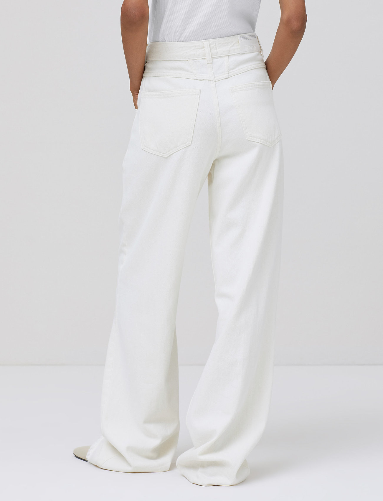 Closed - EDISON JEANS CREME - boyfriend jeans - creme - 3