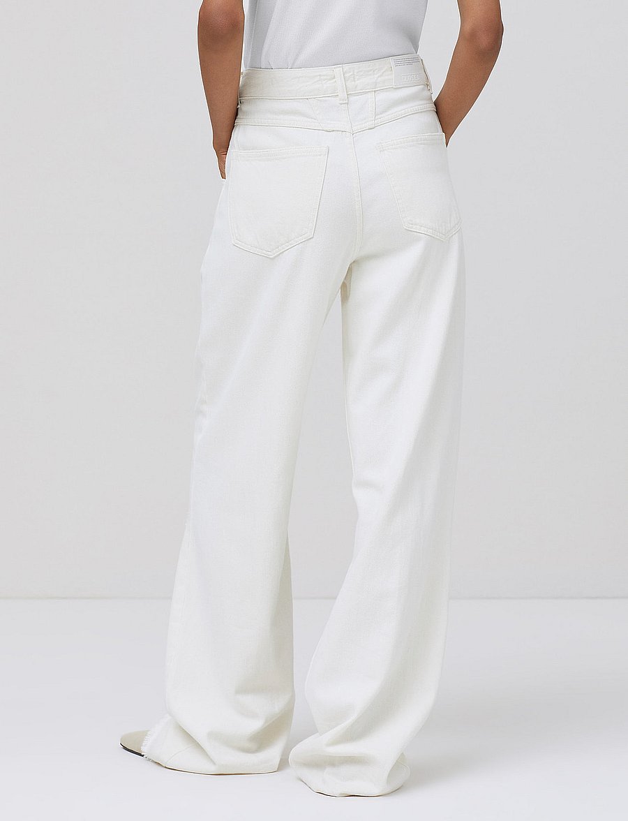 Closed - EDISON JEANS CREME - boyfriend stila džinsa bikses - creme - 3