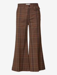 Closed - womens pant - tailored trousers - tawny brown - 0