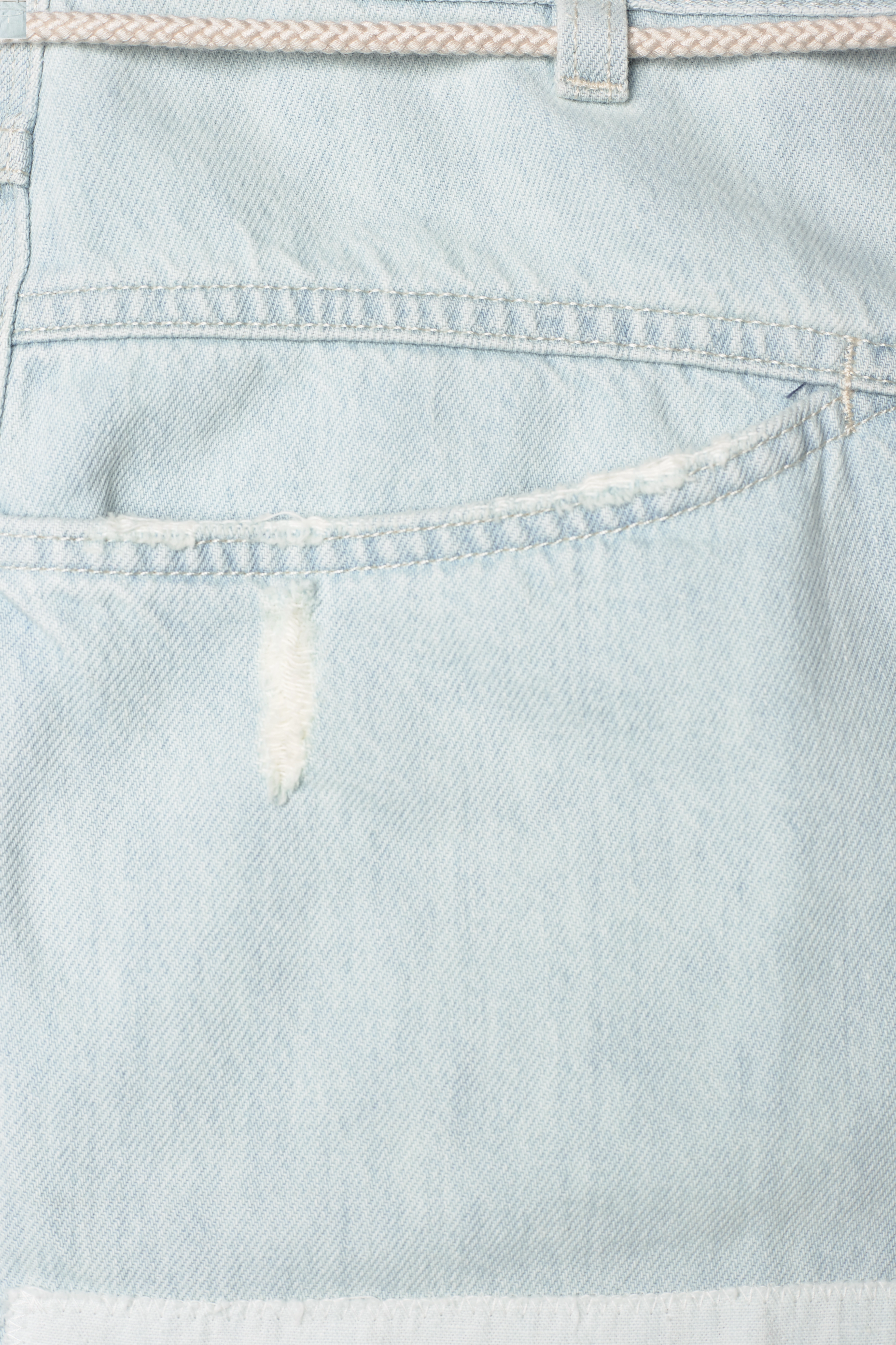 Closed - womens shorts - light blue - 2
