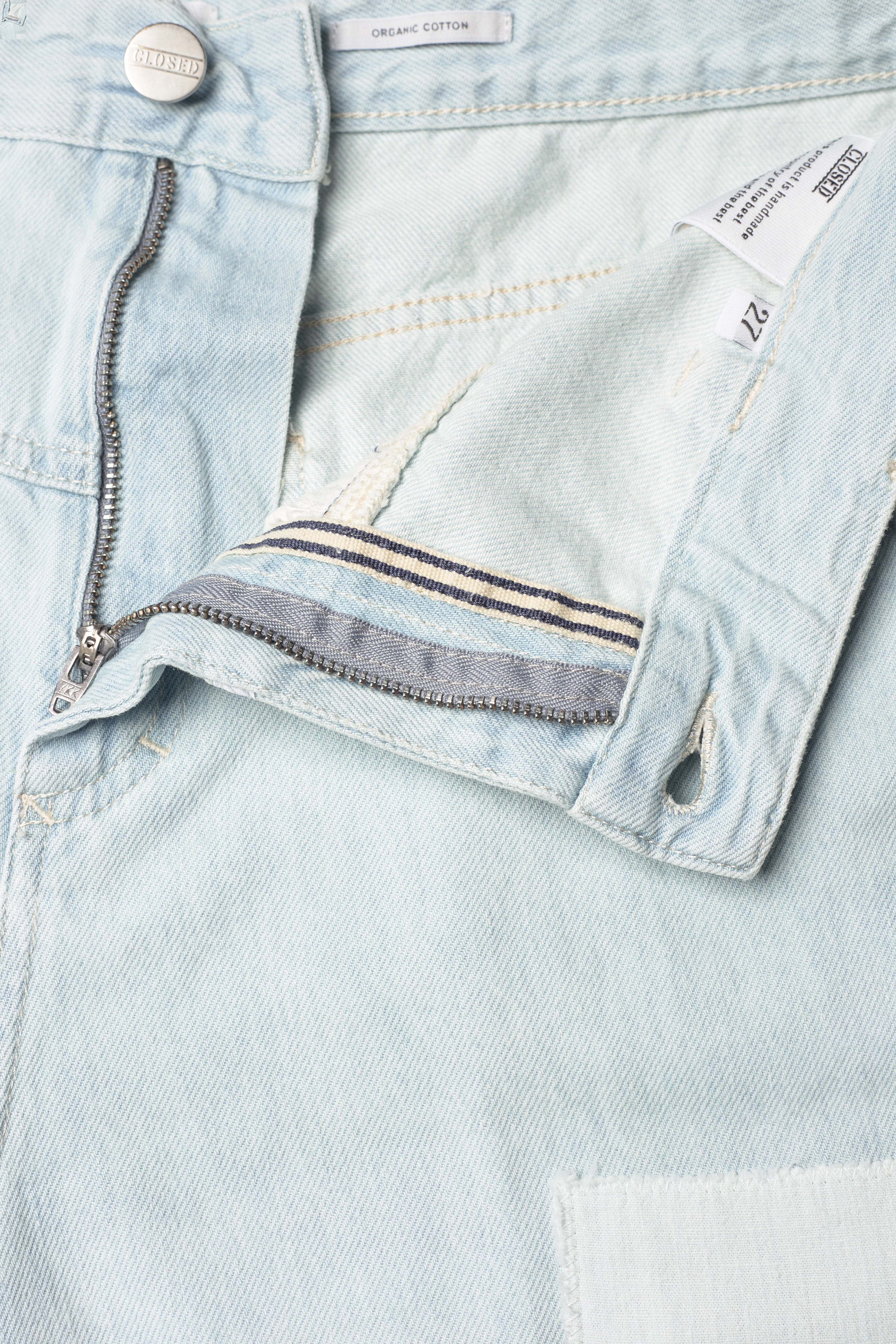 Closed - womens shorts - light blue - 3