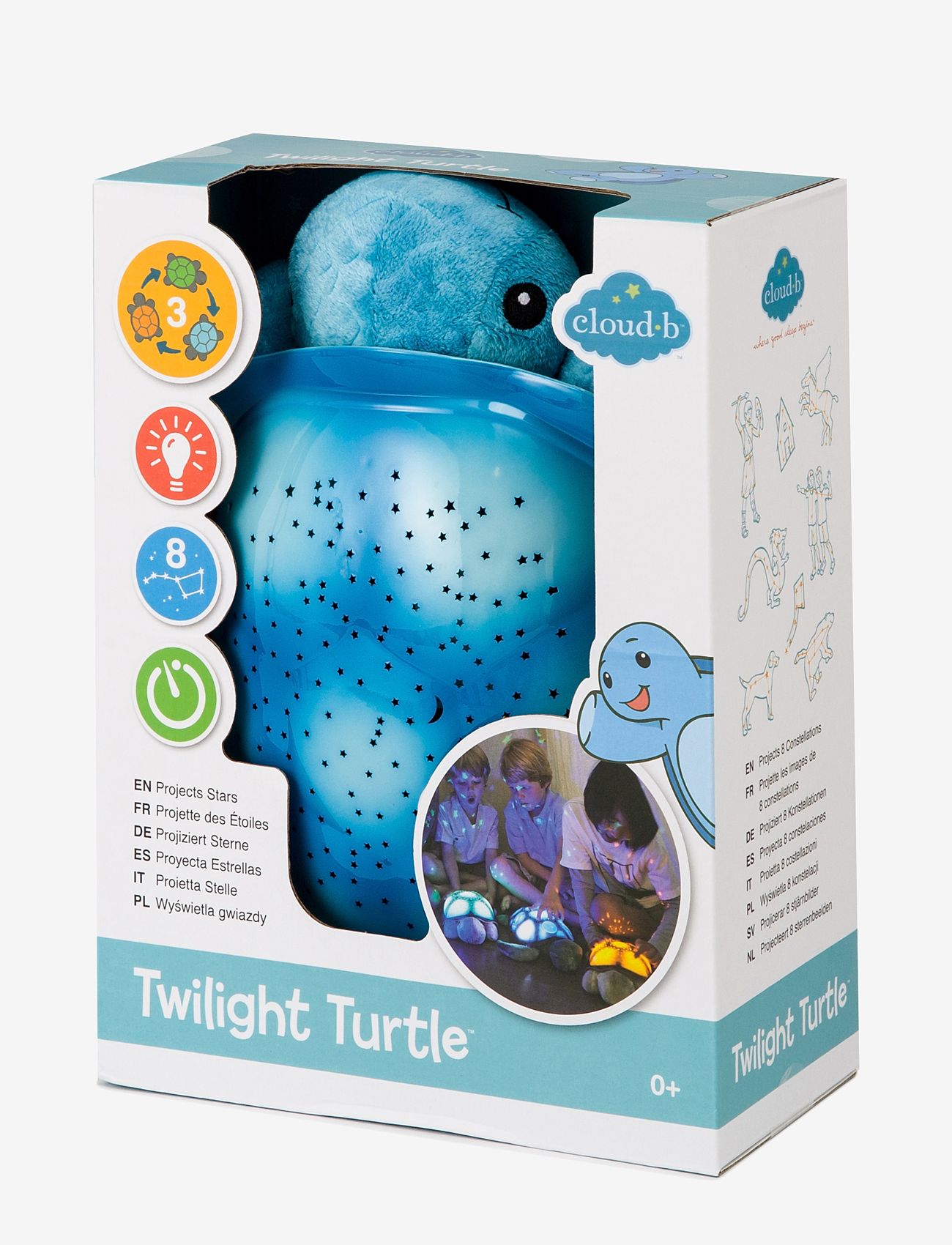 Cloud B - Twilight Turtle - julegaver under 500kr - blue - 1