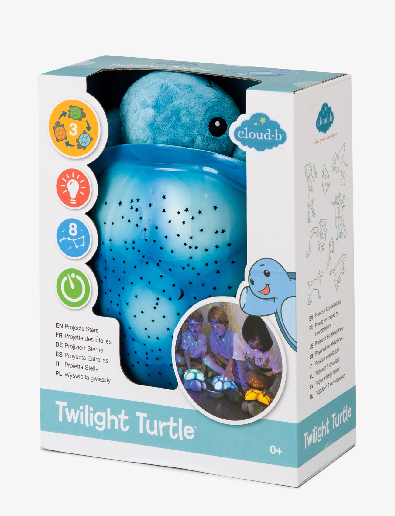 Cloud B - Twilight Turtle - nakts lampas - blue - 2