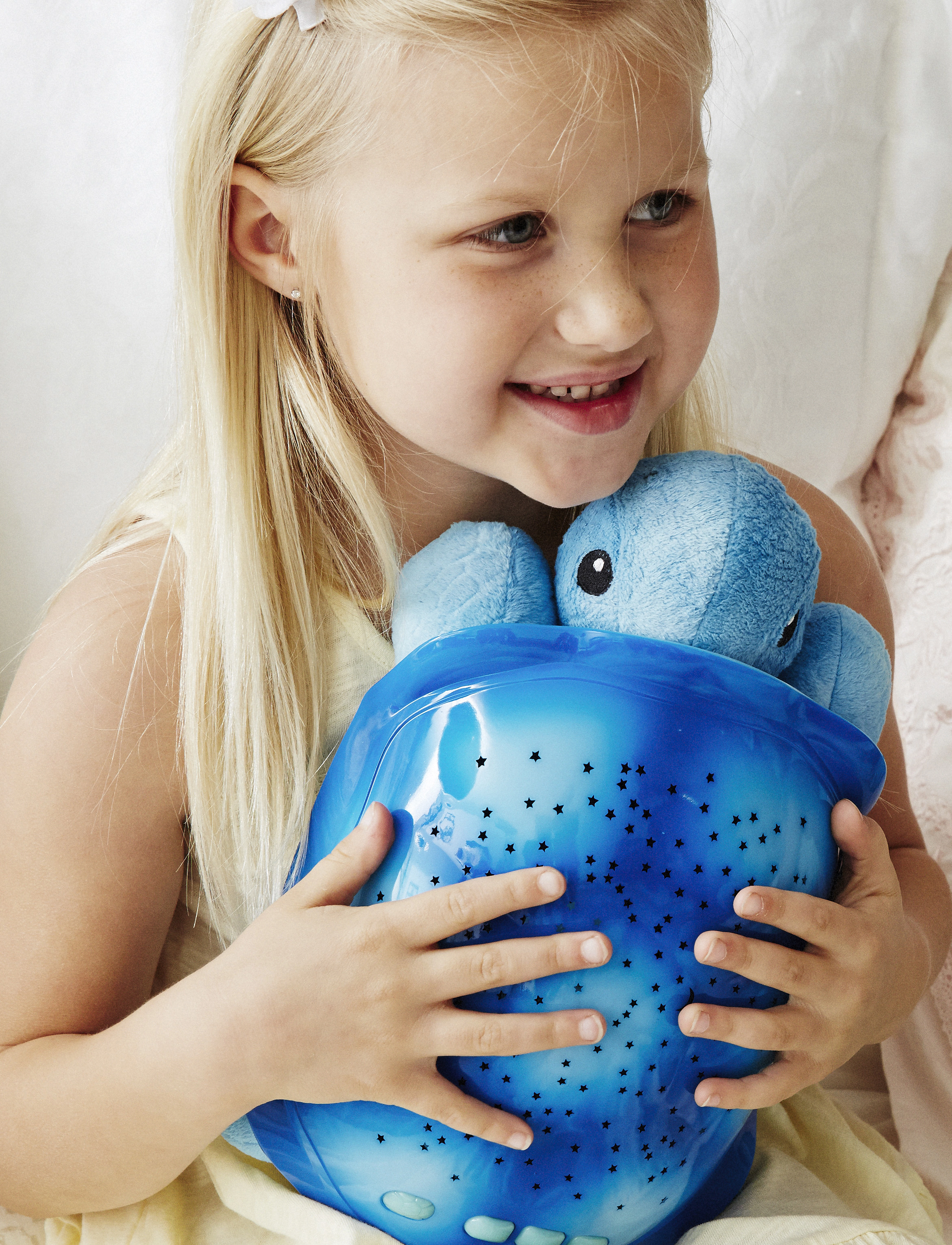 Cloud B Twilight Turtle, One Size, Blue, Belysning > Natlamper, Børn