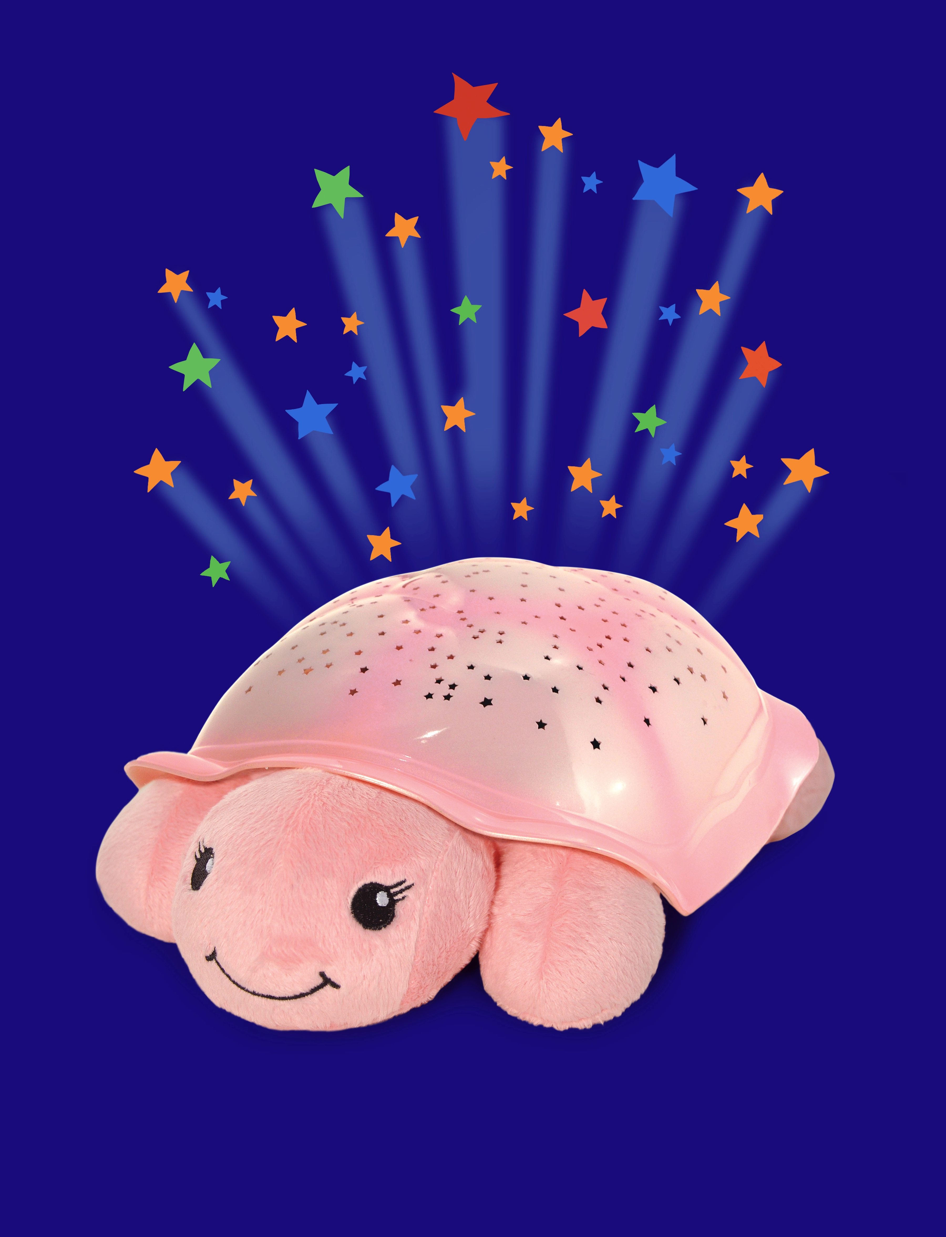 Cloud B Twinkling Twilight Turtle, One Size, Pink, Belysning > Natlamper, Børn