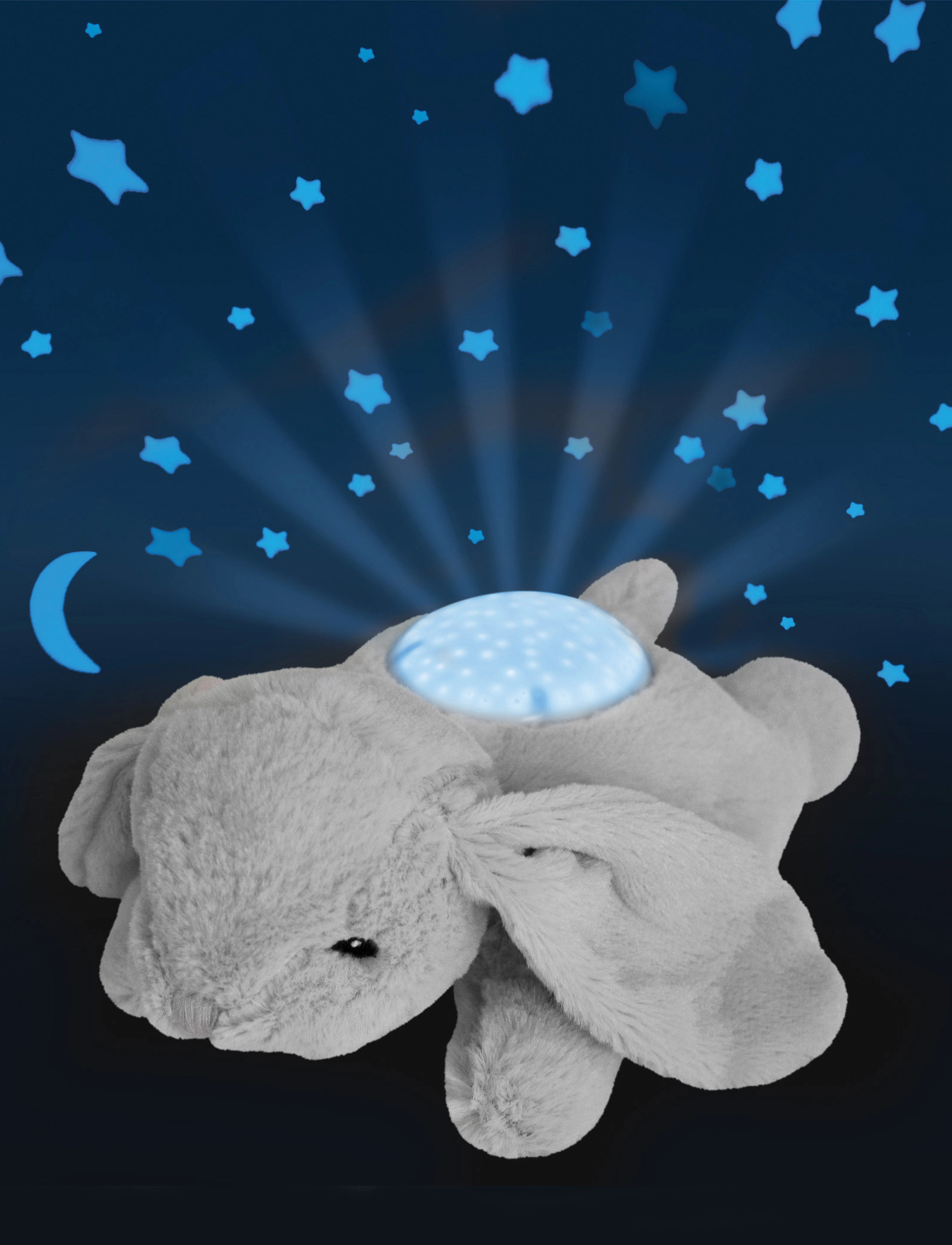Cloud B Dream Buddies, Unicorn, One Size, Grey, Belysning > Natlamper, Børn