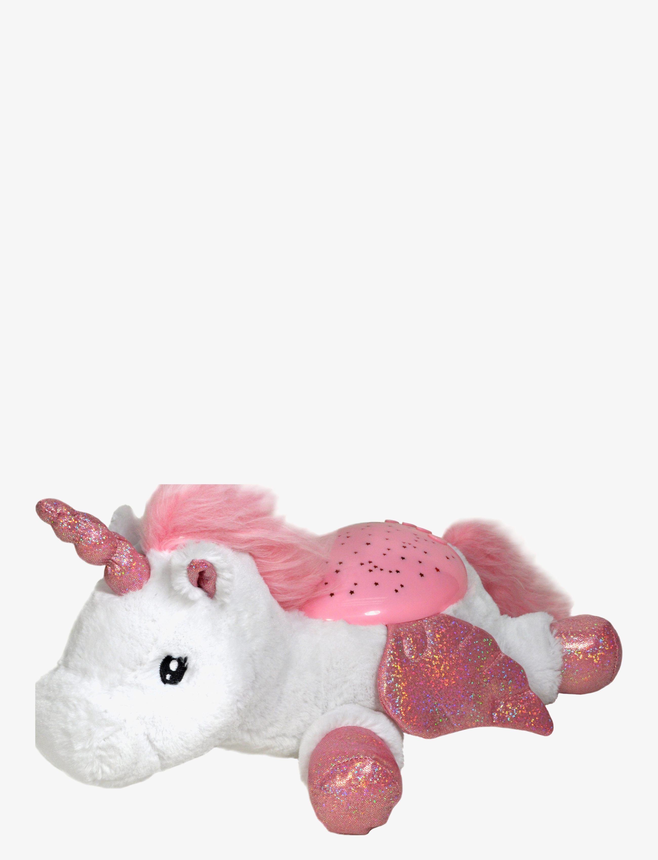 Cloud B Twilight Buddies, Winged Unicorn, Natlampe, Hvid, Str: ONE SIZE