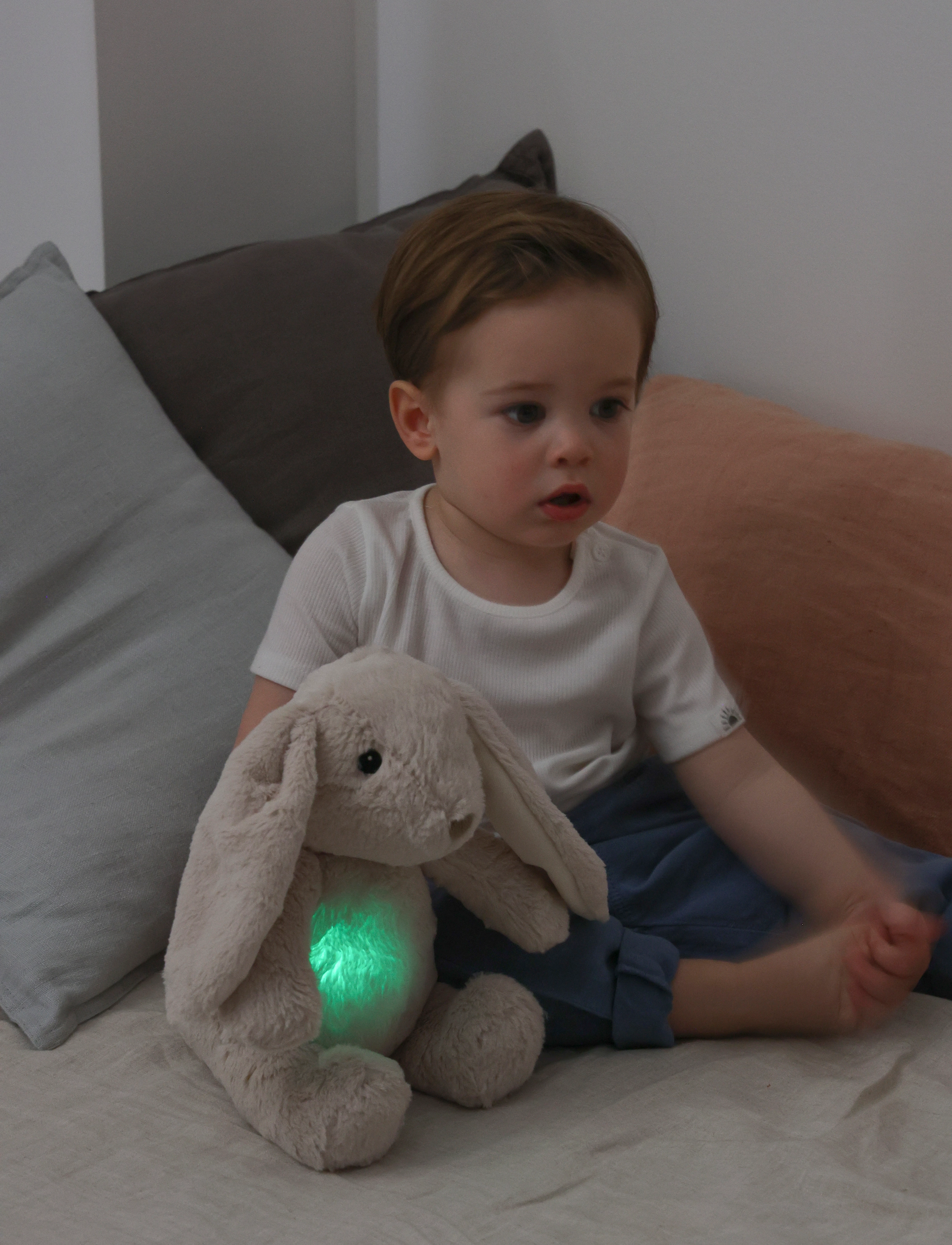 Cloud B Love Light - Billy Bunny, One Size, Beige, Belysning > Natlamper, Børn
