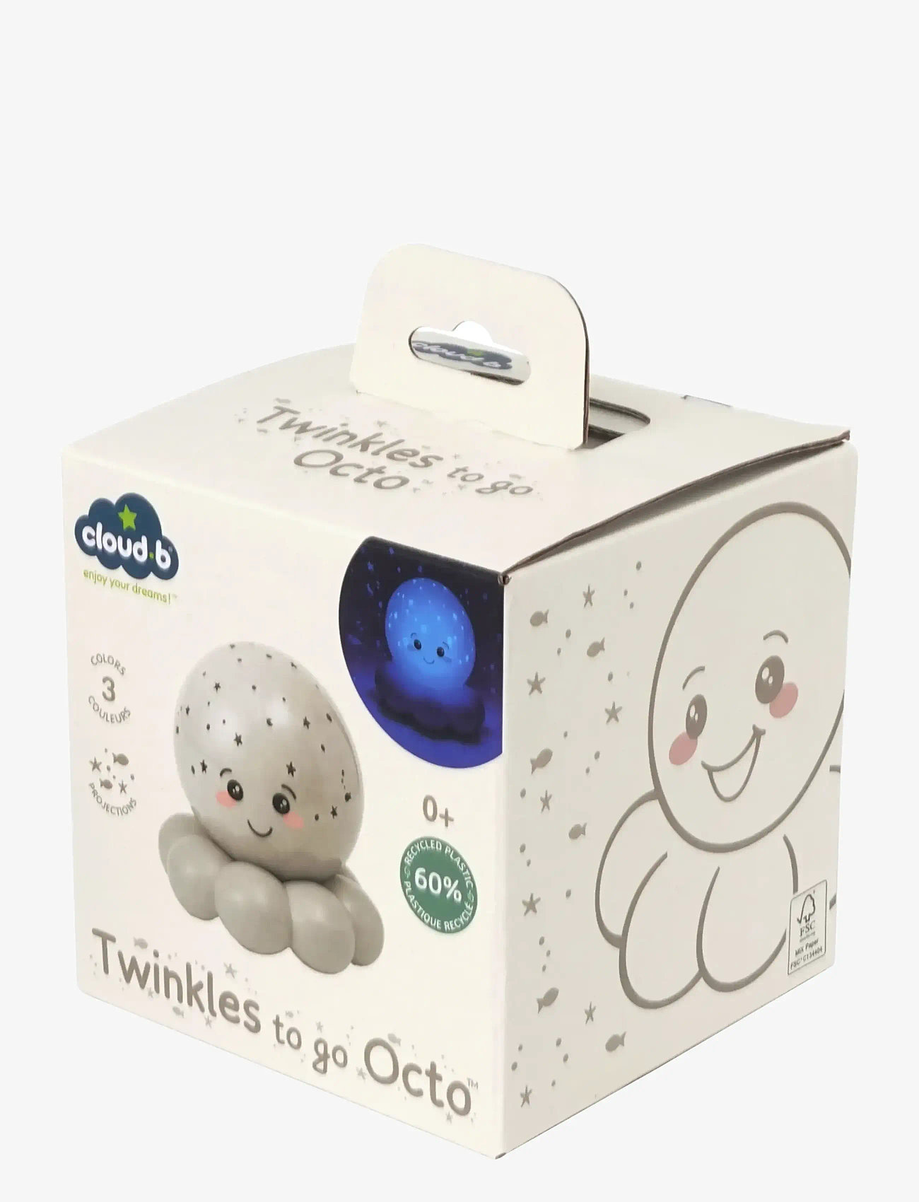Cloud B - Twinkles To Go Octo - natlamper - grey - 4