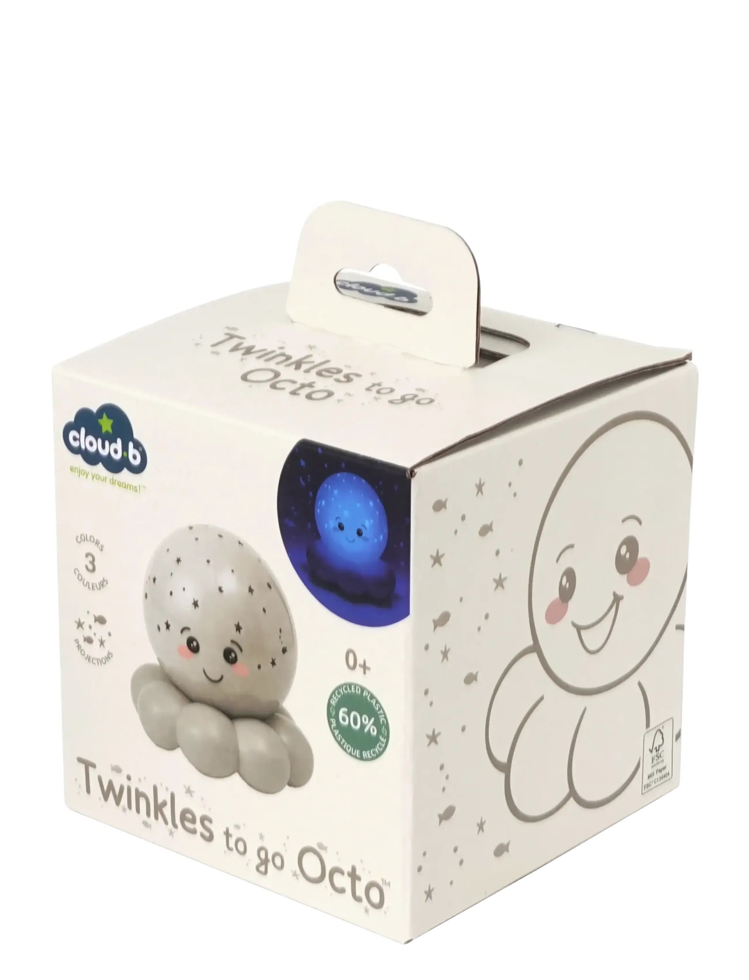 Cloud B - Twinkles To Go Octo - nattlampor - grey - 4