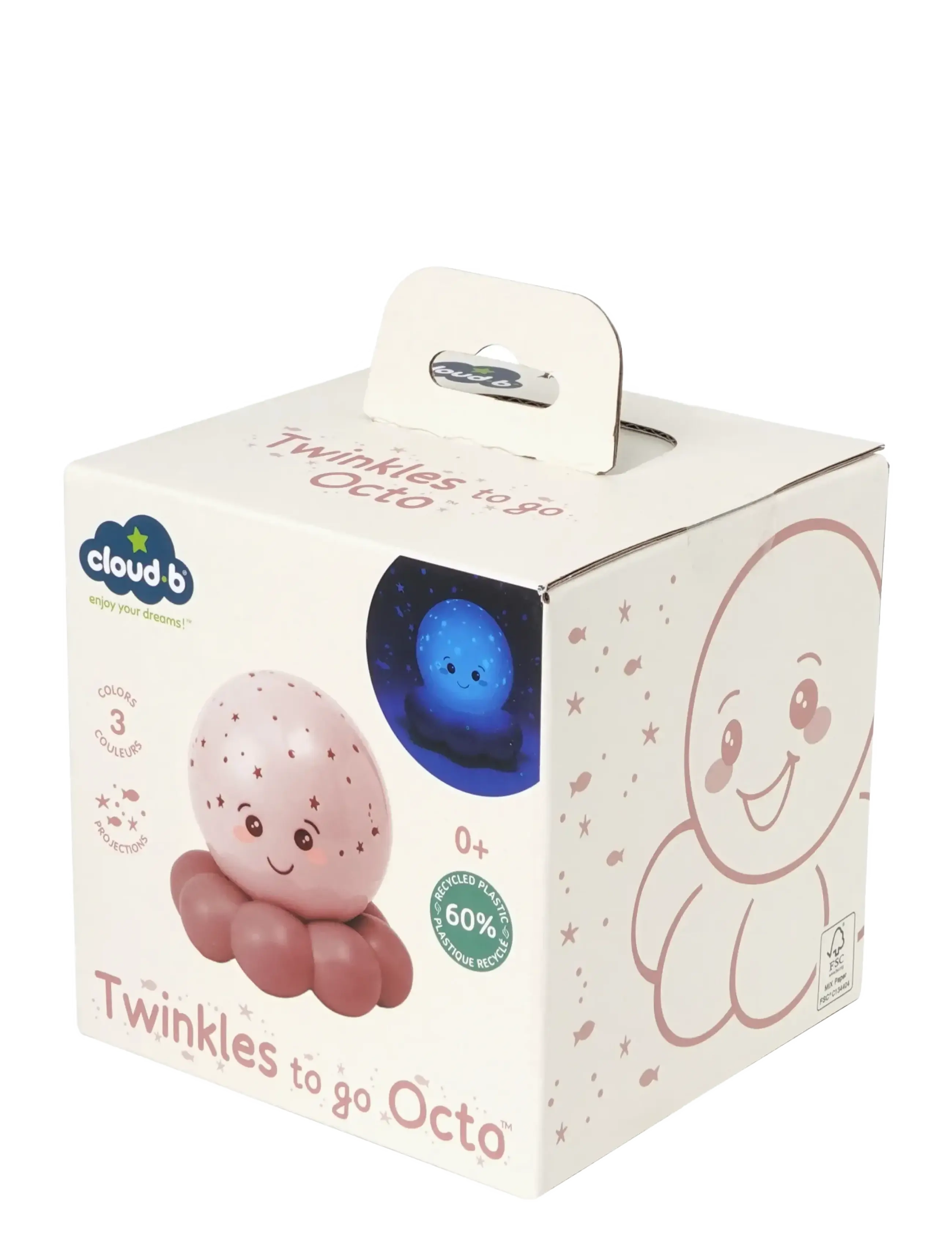 Cloud B - Twinkles To Go Octo - Öölambid - pink - 4