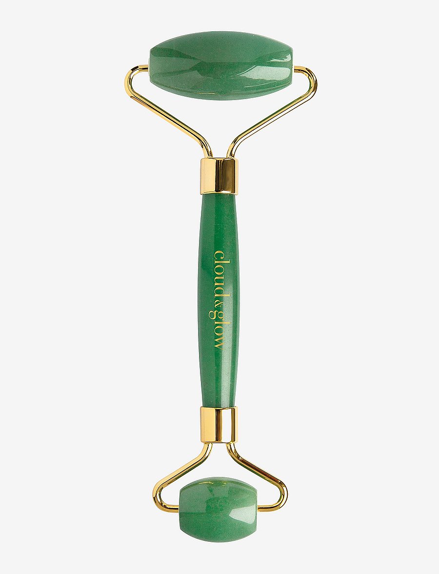 Cloud & Glow - Facial Roller Green Aventurine - gua sha & ansiktsroller - green - 0