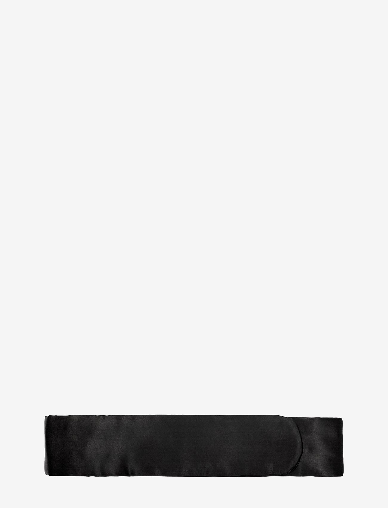Cloud & Glow - Silk Glam Band Black - hårbånd - black - 0
