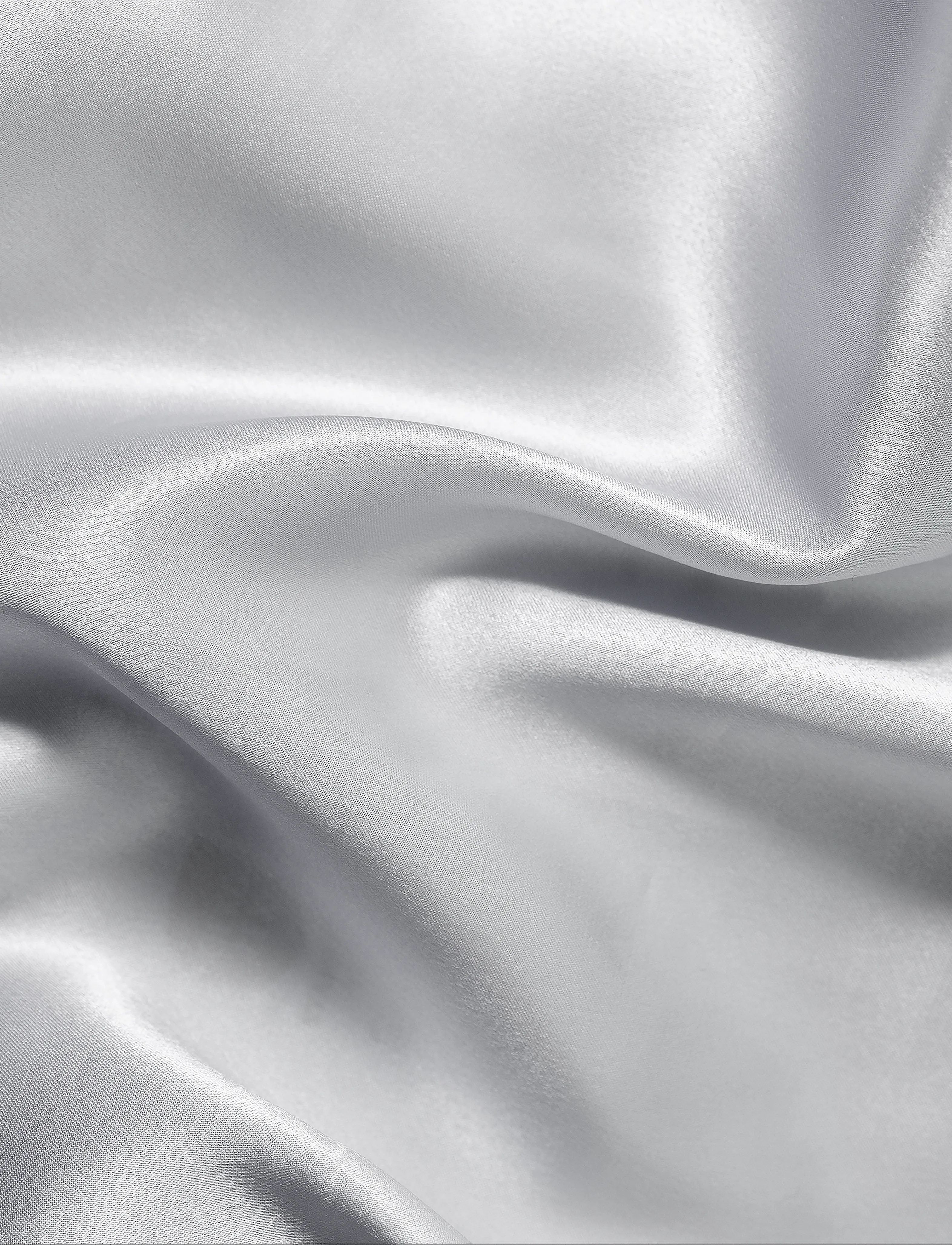 Cloud & Glow Silk Pillowcase Silber,,,Silber Gr.ONE SIZE