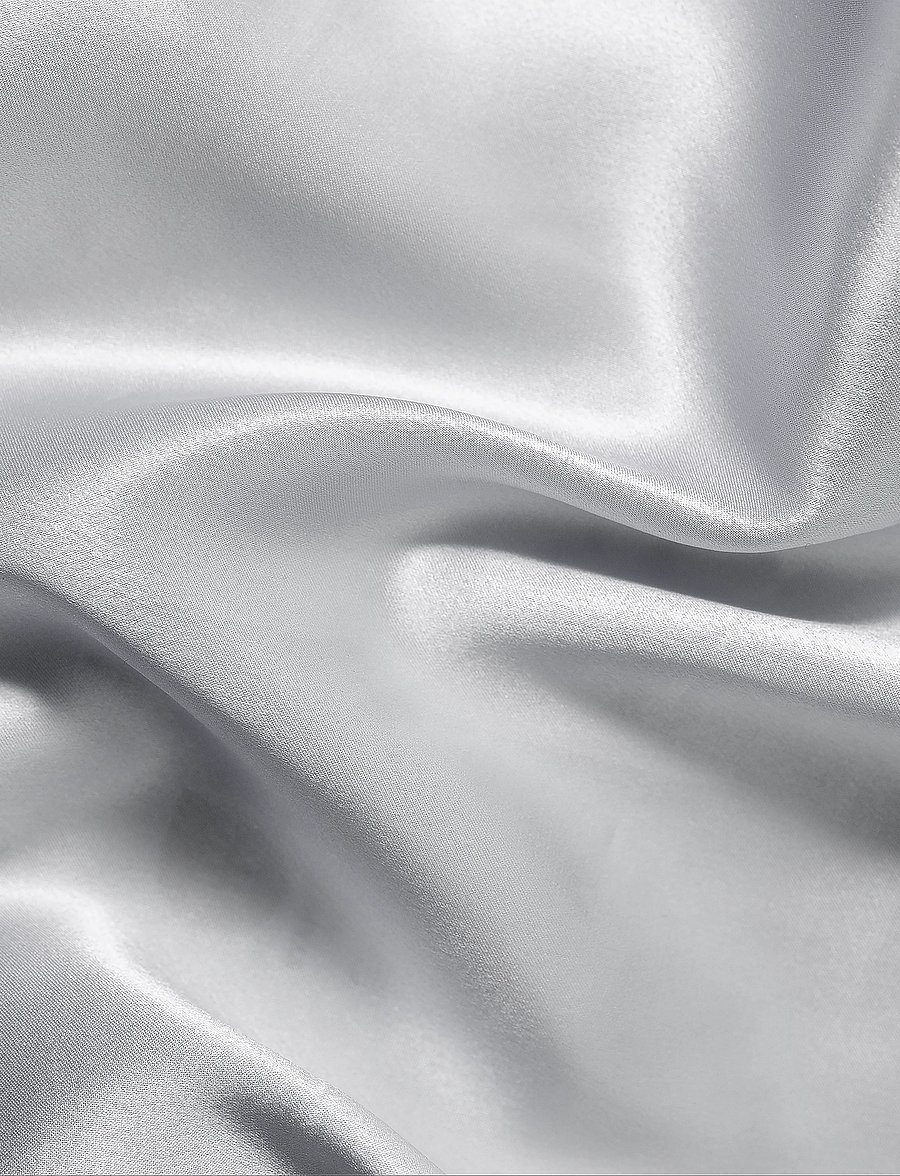 Cloud & Glow - Silk Pillowcase Silver - padjapüürid - silver - 0