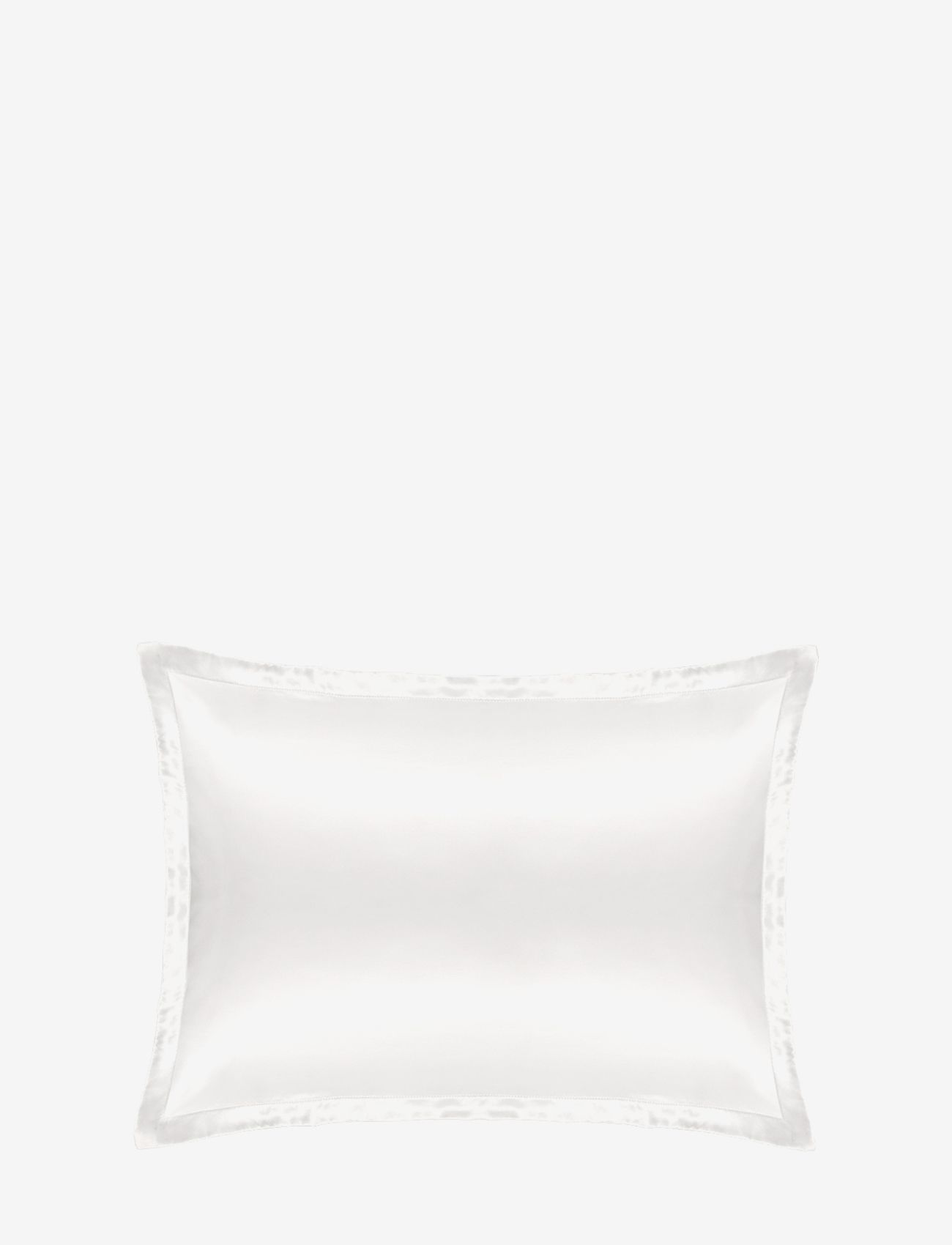 Cloud & Glow Silk Pillowcase White - Håraccessoarer - CREME WHITE / white