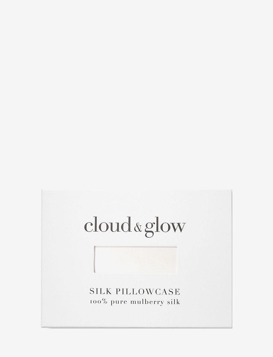 Cloud & Glow - Silk Pillowcase White - Örngott - creme white - 1