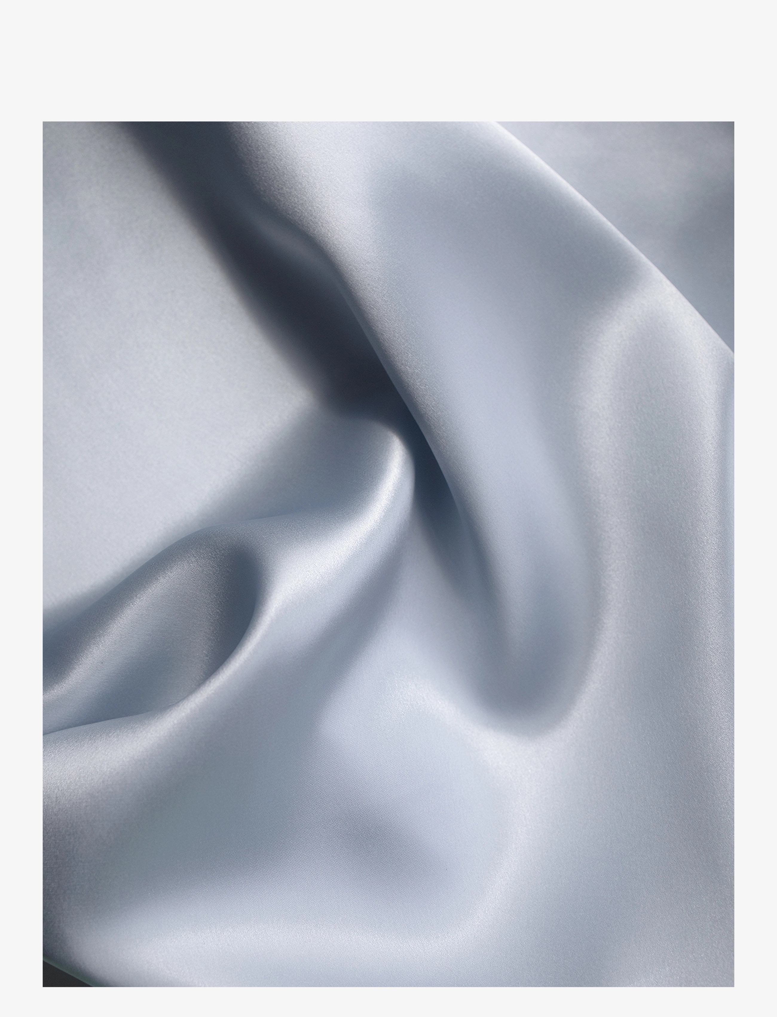 Cloud & Glow - Silk Pillowcase Sky Blue - ansiktsrengöring - sky blue - 2