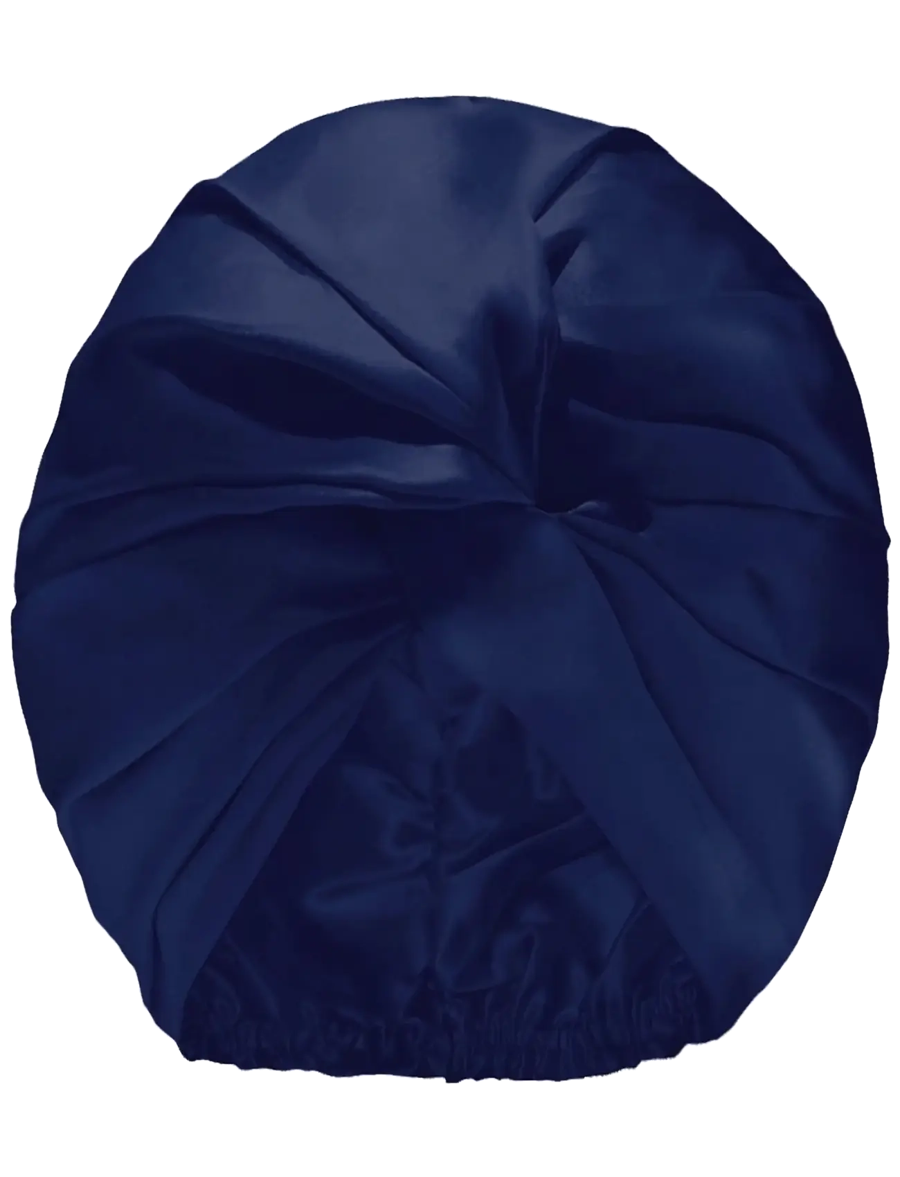 Cloud & Glow Silk Turban, Silke Turban, Navy, Str: ONE SIZE