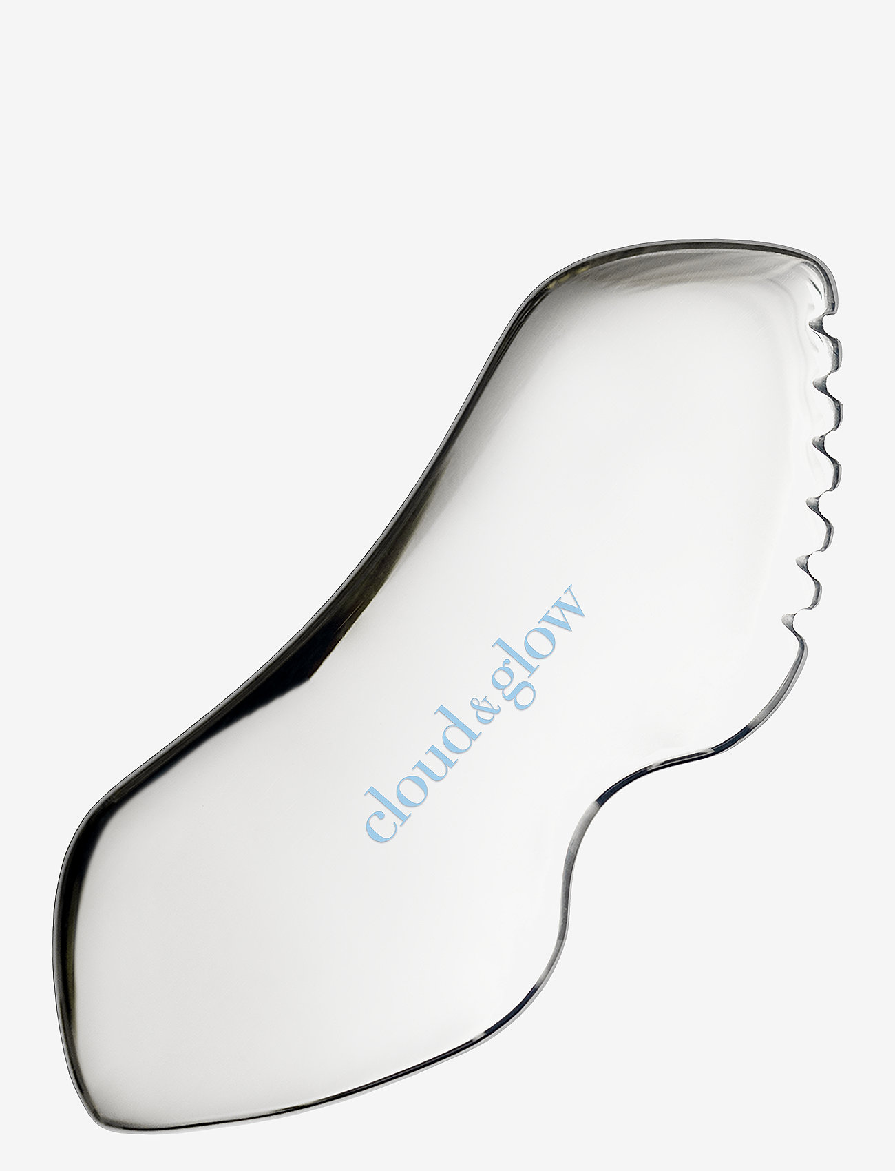 Cloud & Glow - Stainless Steel Gua Sha - gua sha & ansiktsroller - silver - 0