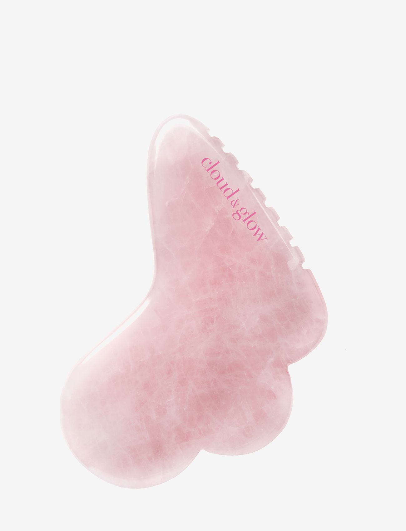 Cloud & Glow - Butterfly Gua Sha Rose Quartz - gua sha & ansiktsroller - pink - 1