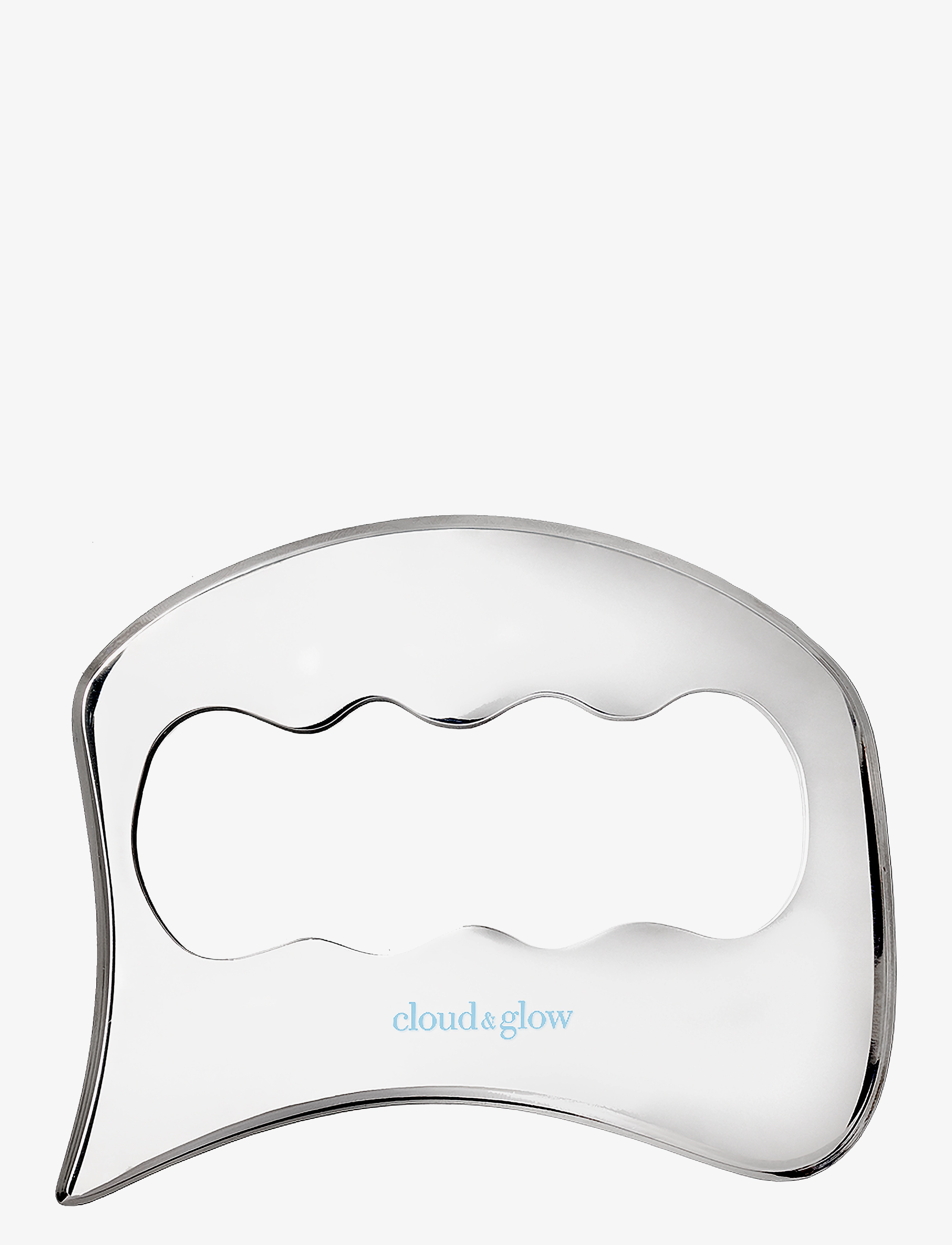 Cloud & Glow Stainless Steel Body Gua Sha, Gua Sha & ansigtsrulle, Sølv, Str: ONE SIZE