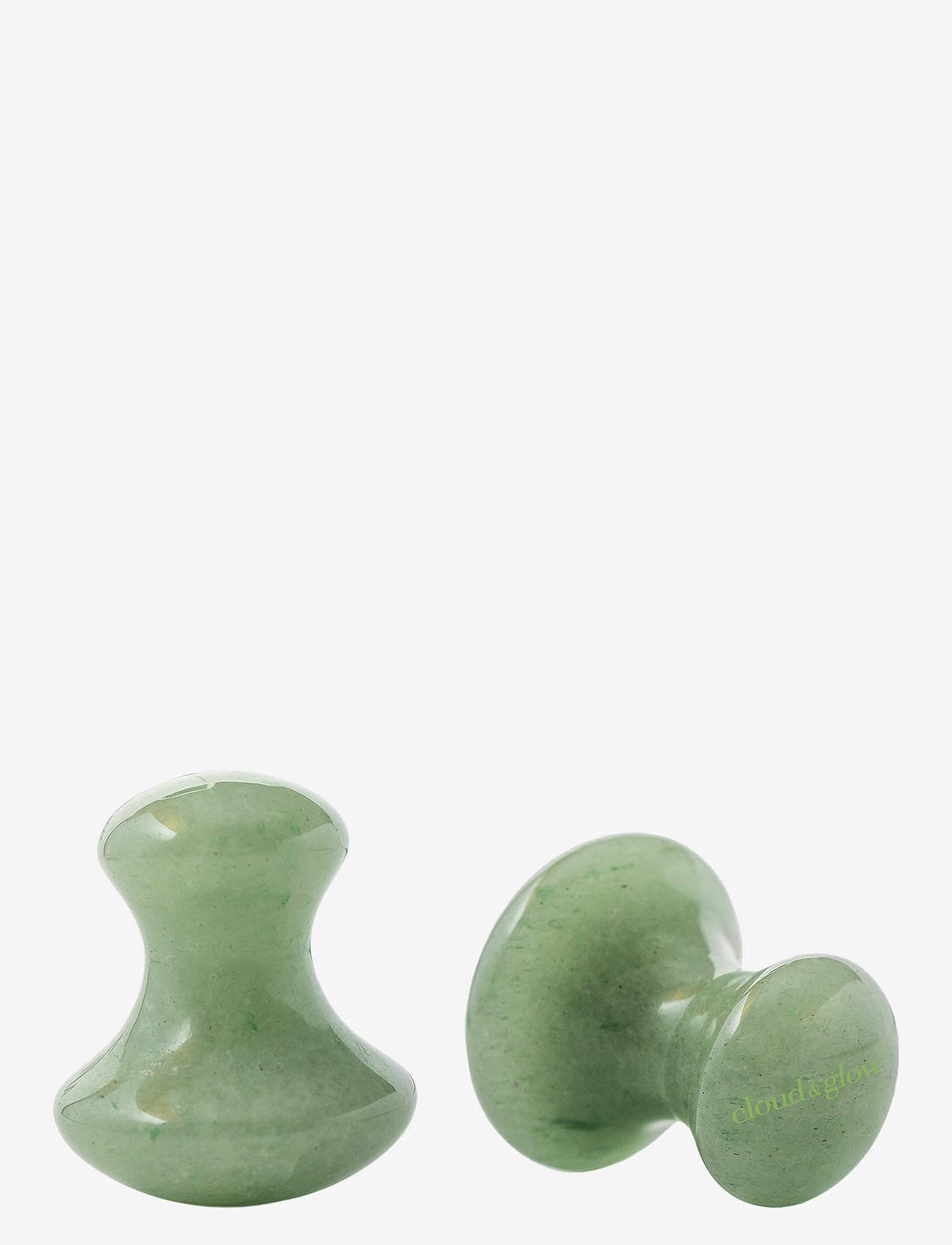 Cloud & Glow - Mushroom Gua Sha Green Aventurine - green aventurine - 0