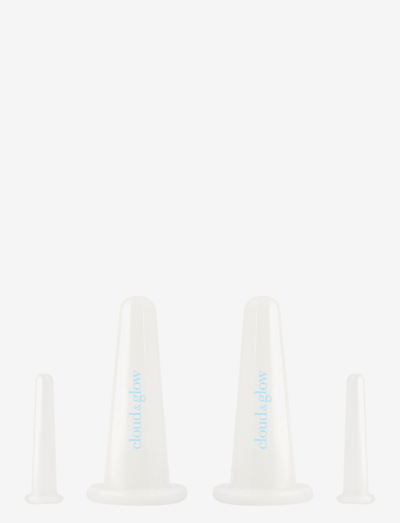 Cloud & Glow - Cupping Set Face Mini - andlitshreinsun - white - 0