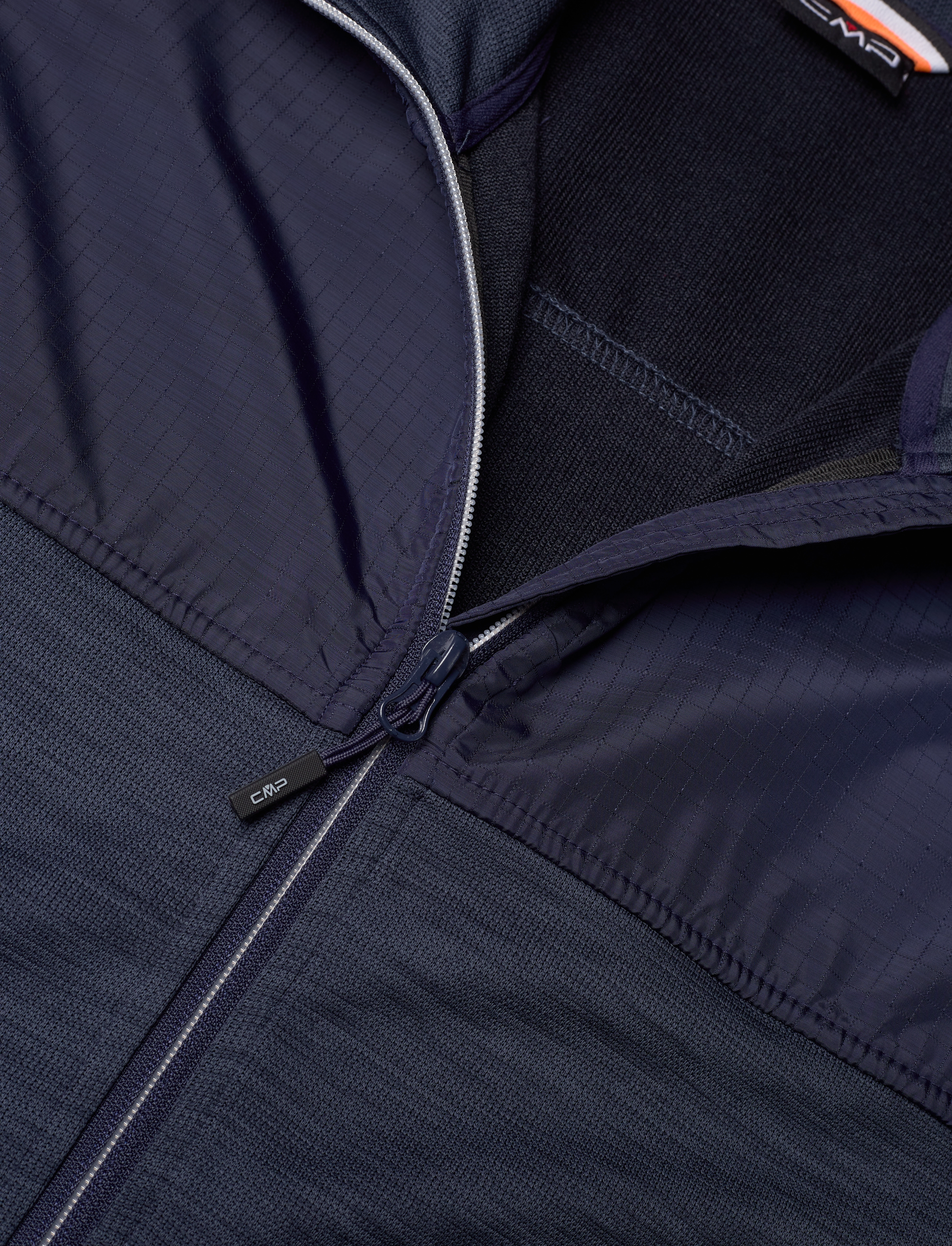 CMP - Man Jacket Hybrid - black blue - 2