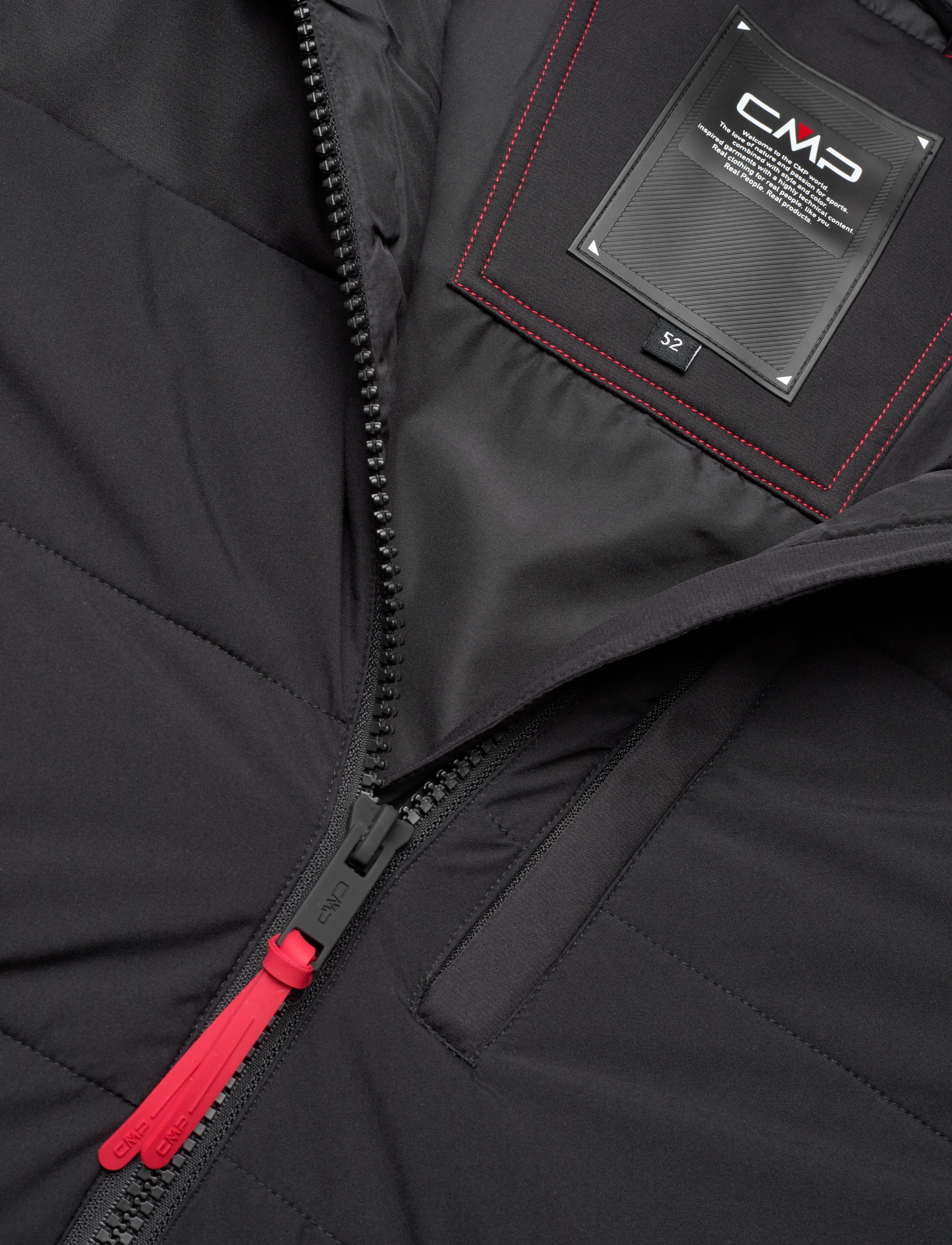 CMP - Mens Winter Jacket - friluftsjackor - nero - 2