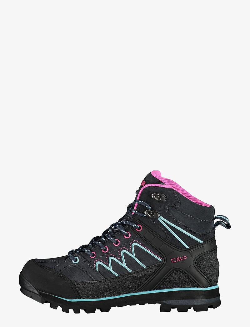 CMP - Moon WMN Mid Vibram Boot WP - hiking shoes - antracite-acqua - 3