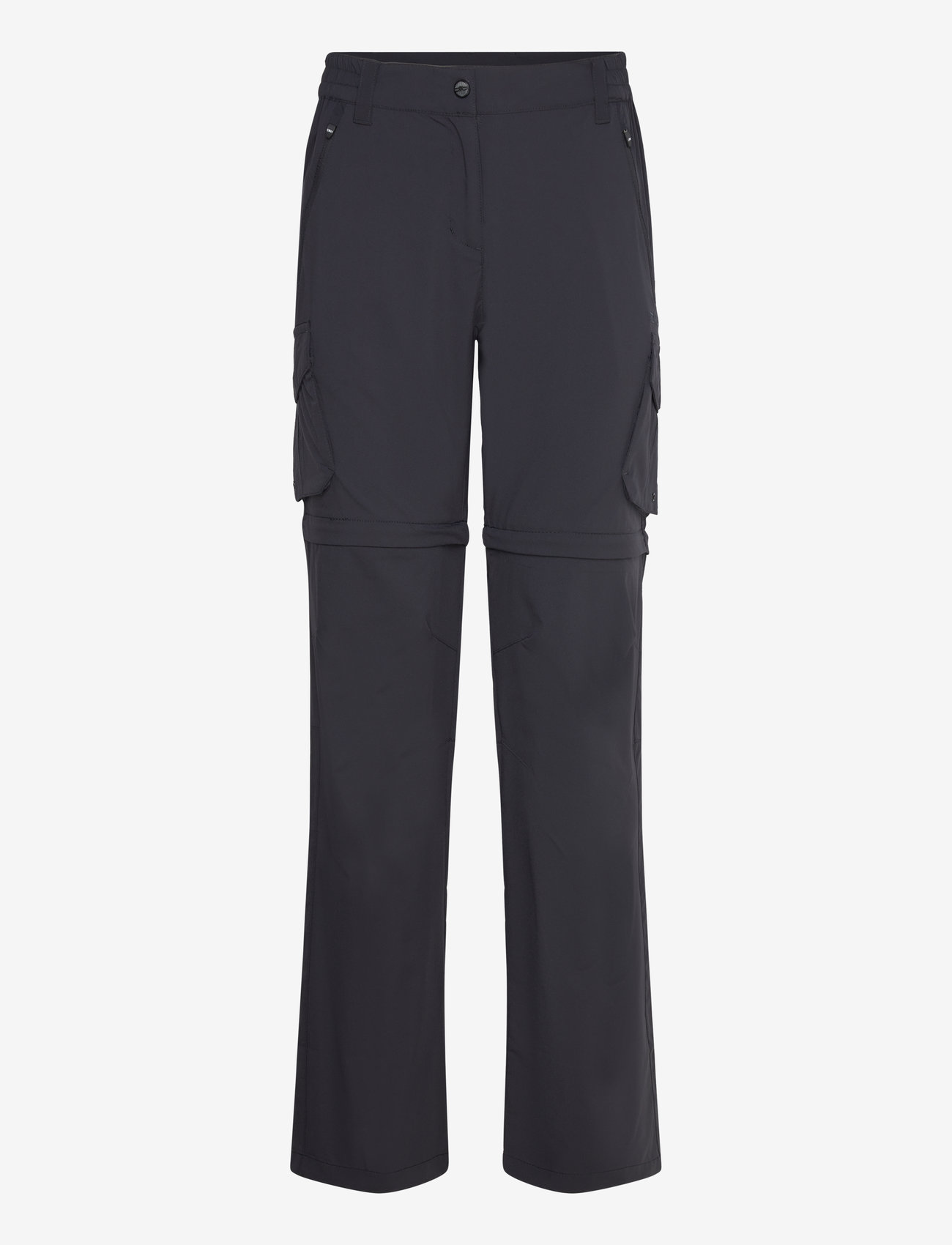 CMP - Woman Zip Off Pant - antracite - 0