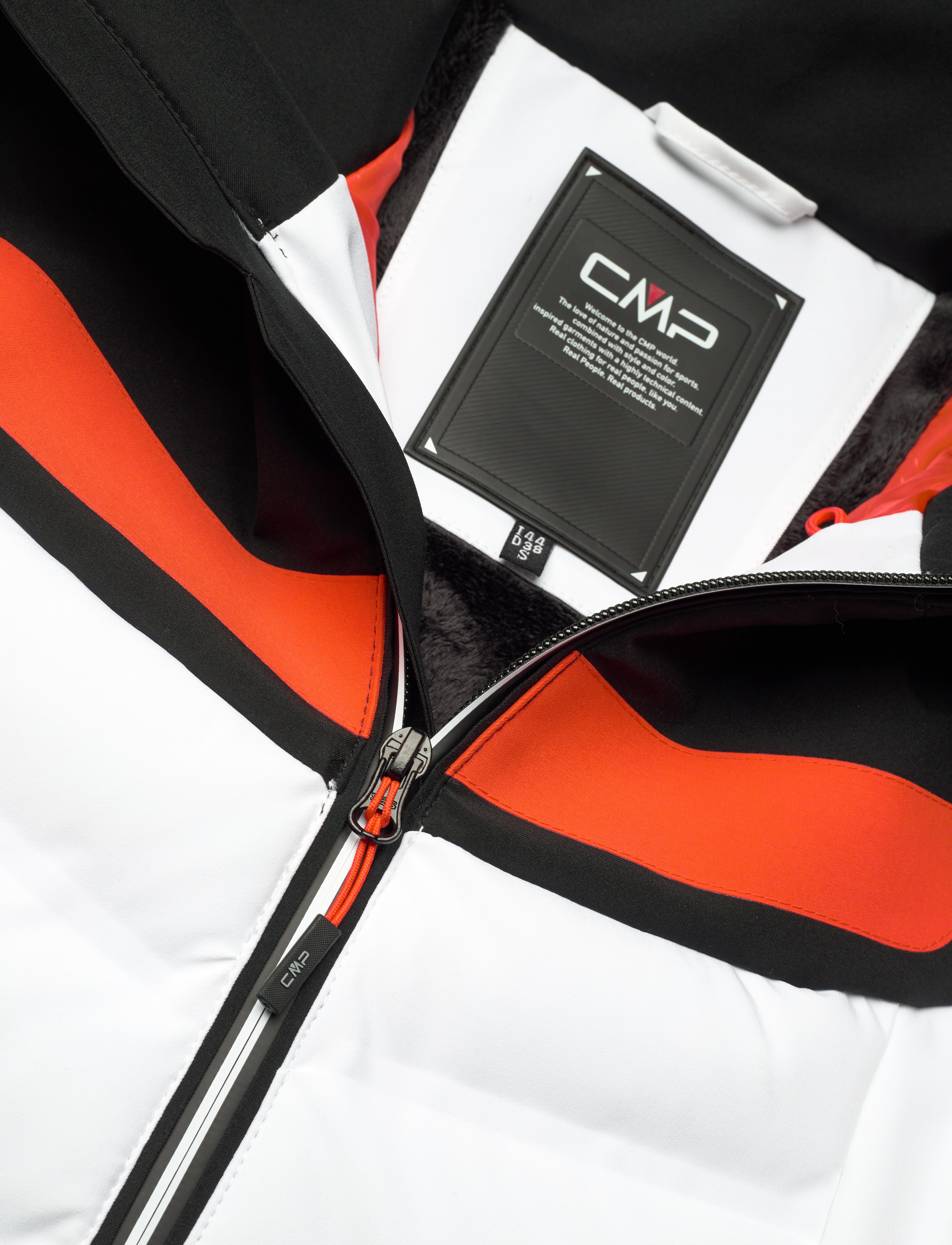 CMP - Woman 4-way Stretch Ski Jacket WP10000 - bianco - 2