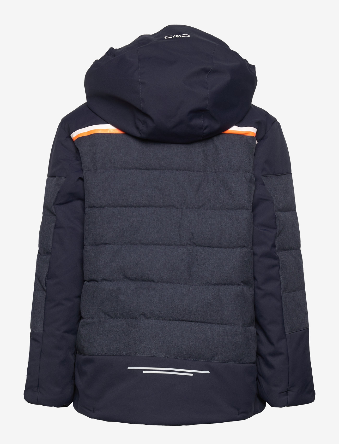 CMP - Kid Jacket Snaps Hood - black blue - 1