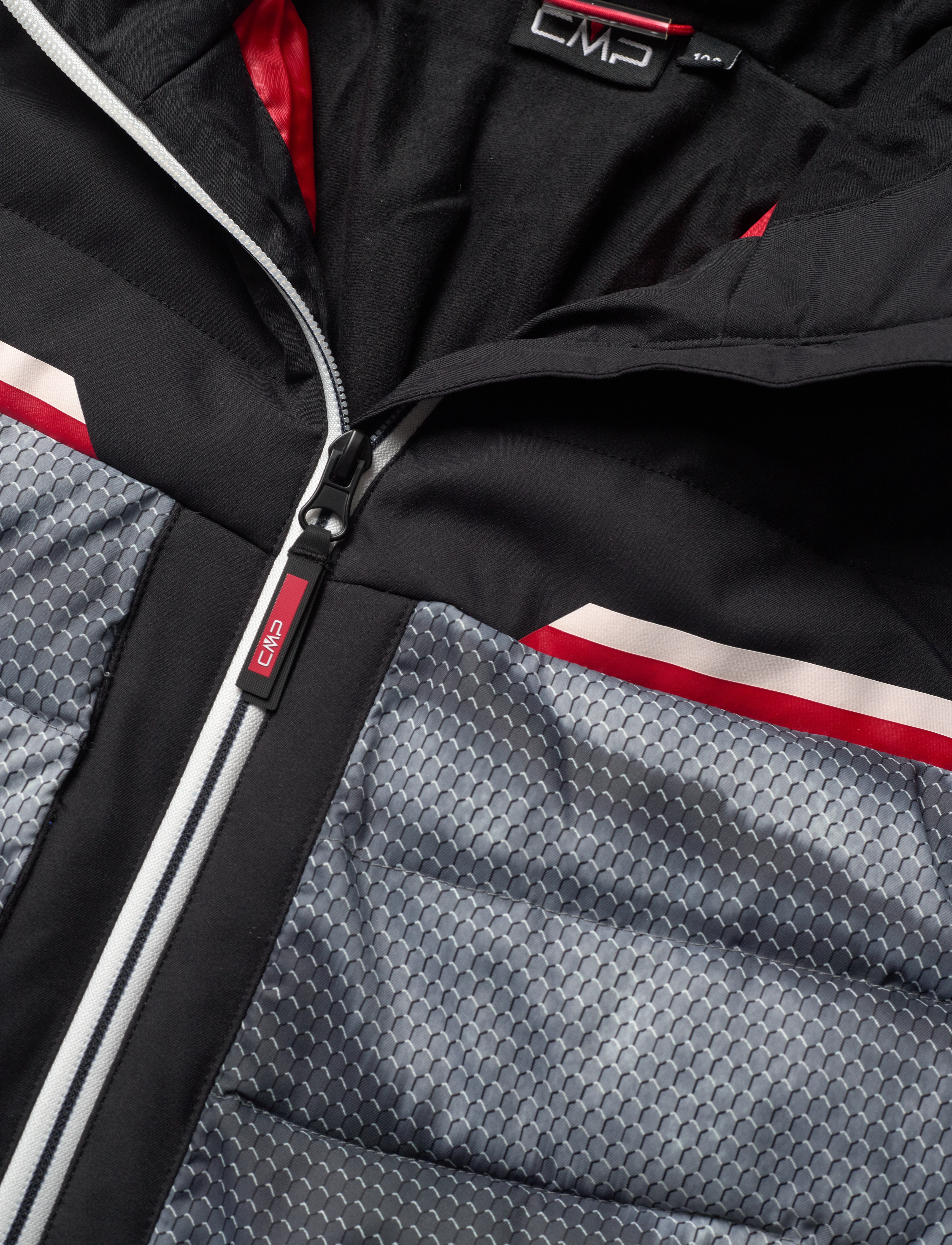 CMP - Kid Jacket Snaps Hood - nero - 3
