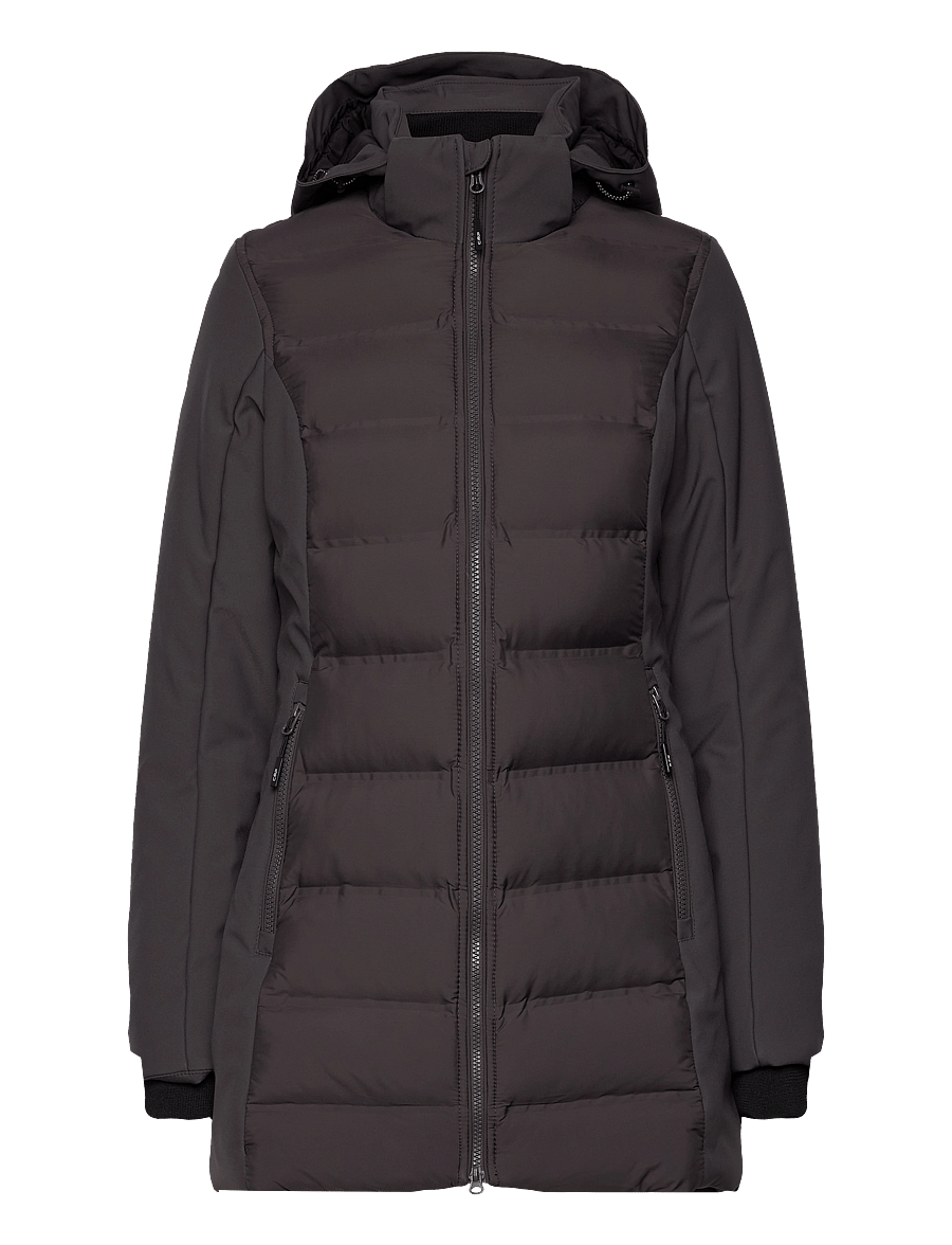 CMP - Woman Parka Light Hybrid Softshell - parkaser - dust - 0