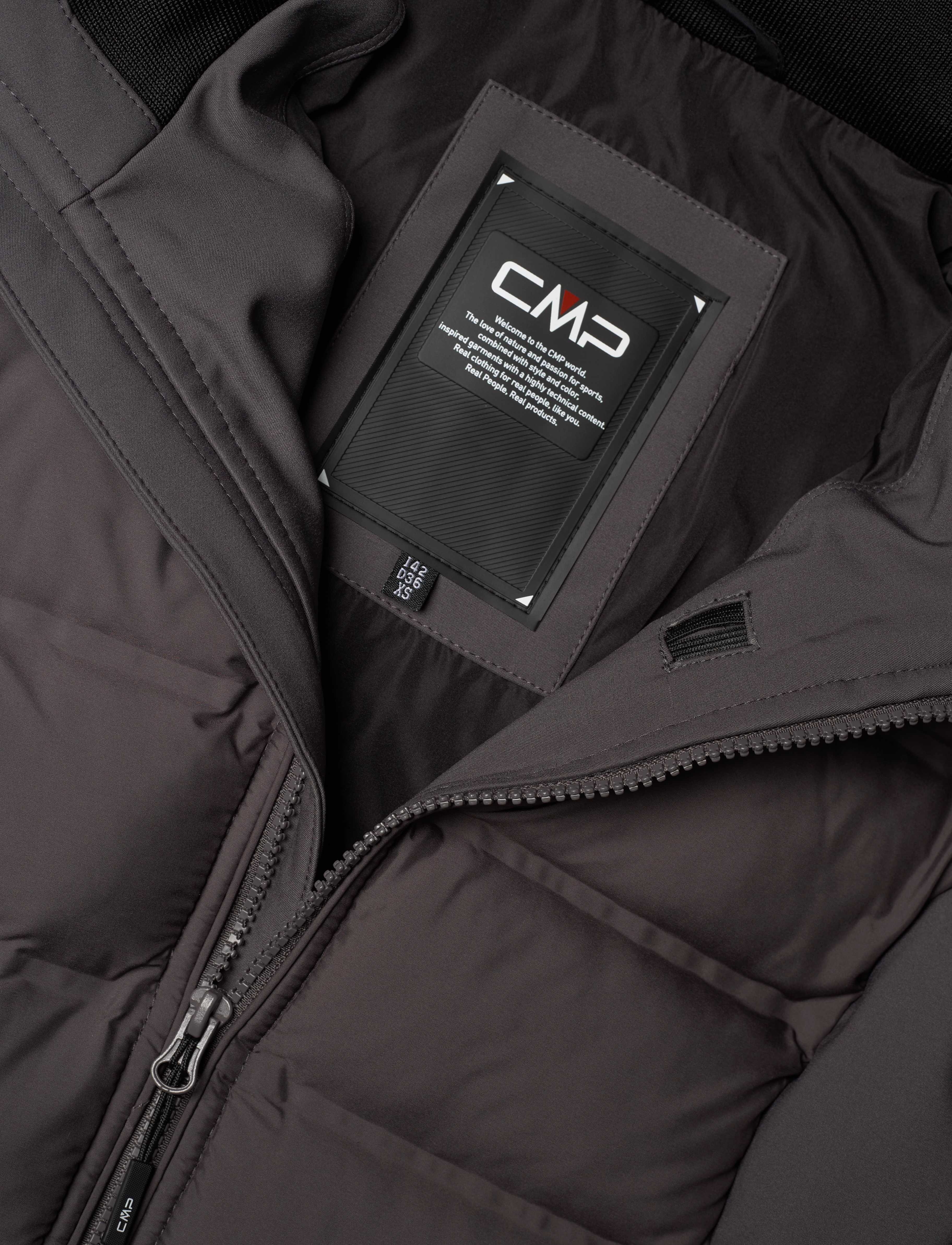 CMP - Woman Parka Light Hybrid Softshell - parkad - dust - 3