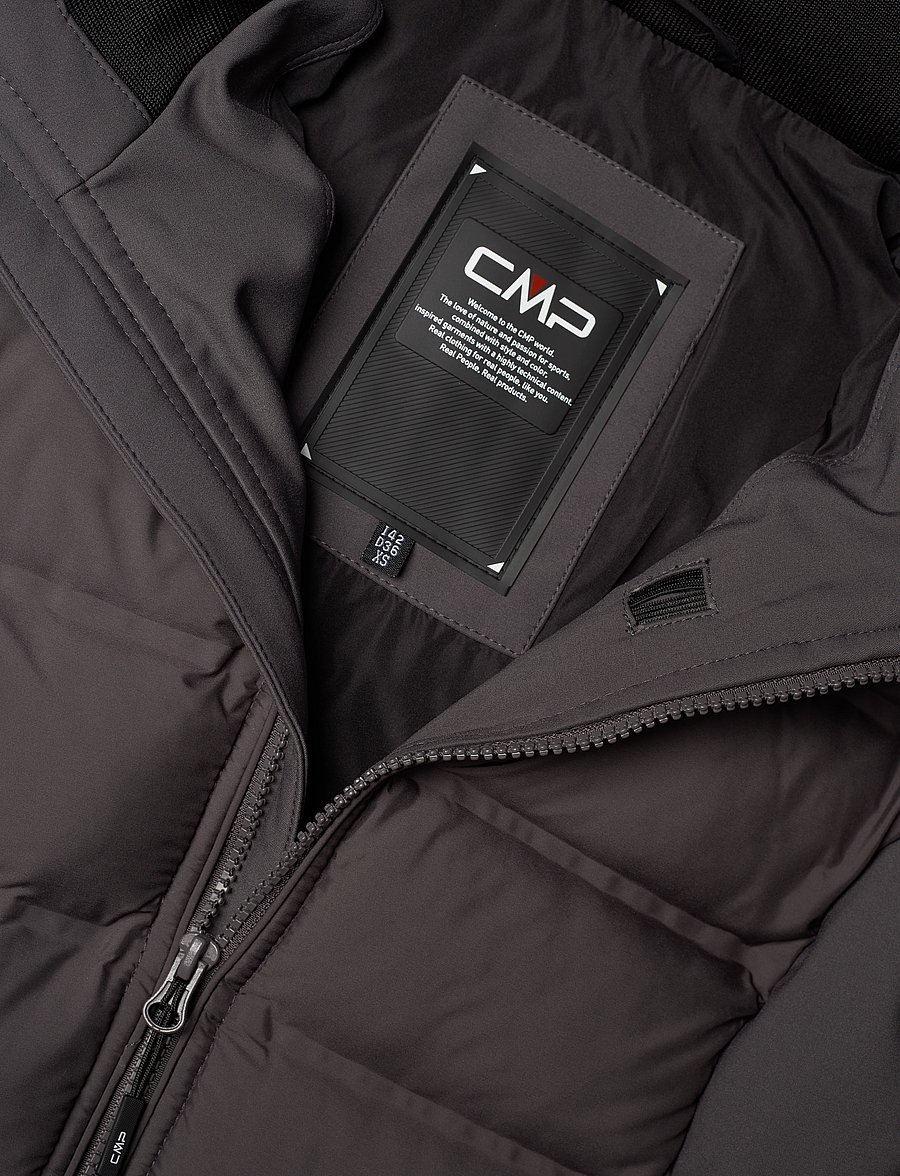 CMP - Woman Parka Light Hybrid Softshell - parkaser - dust - 2