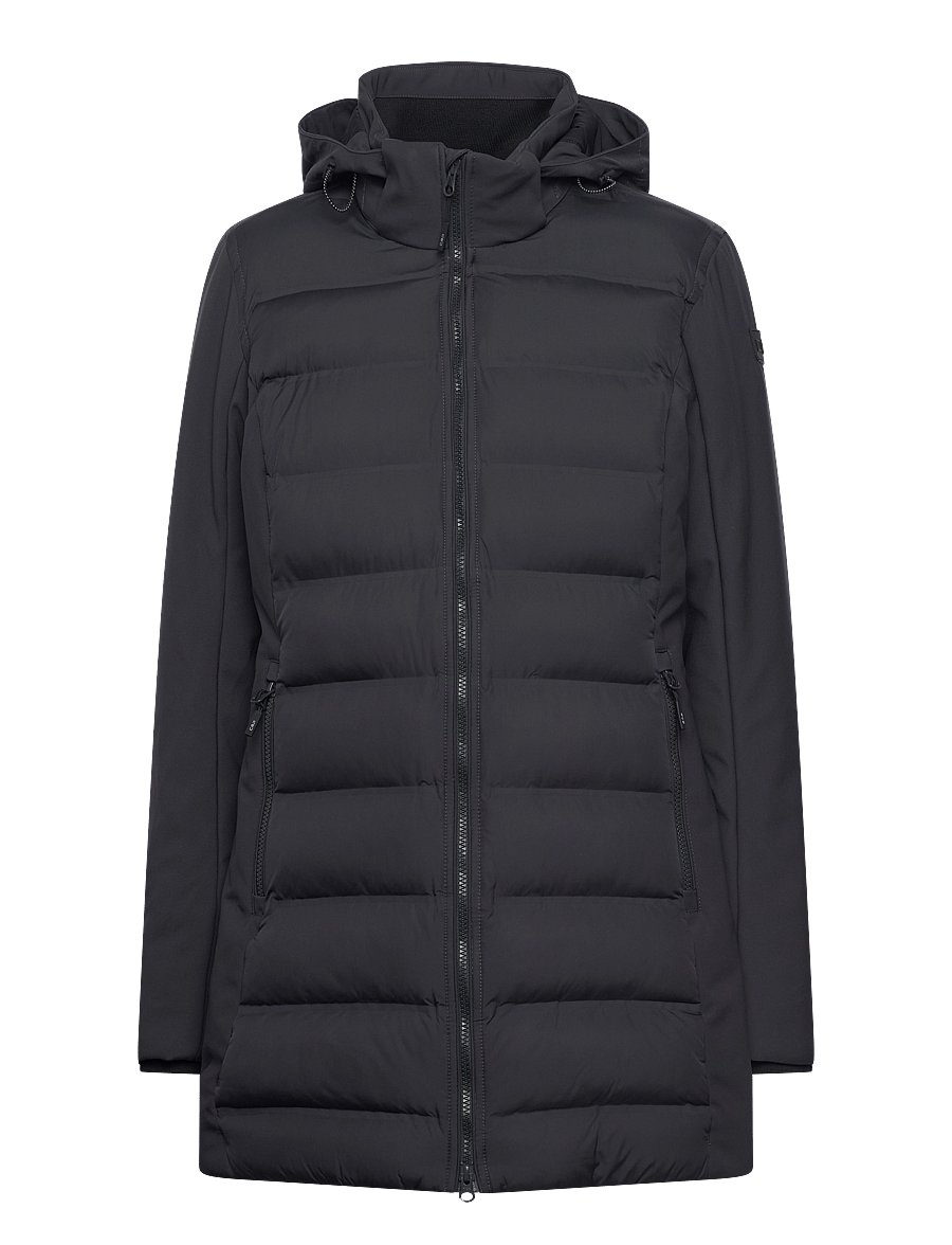 CMP - Woman Parka Light Hybrid Softshell - jacken - titanio - 0