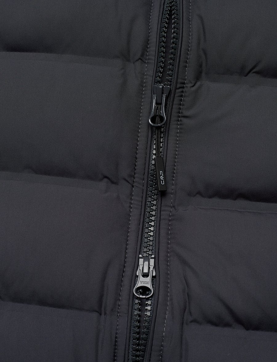 CMP - Woman Parka Light Hybrid Softshell - jacken - titanio - 5