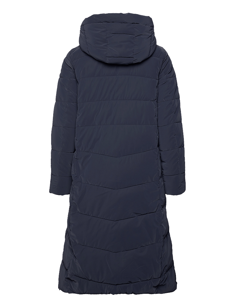 CMP - Woman Long Coat - Silk Touch - dunjackor - black blue - 1