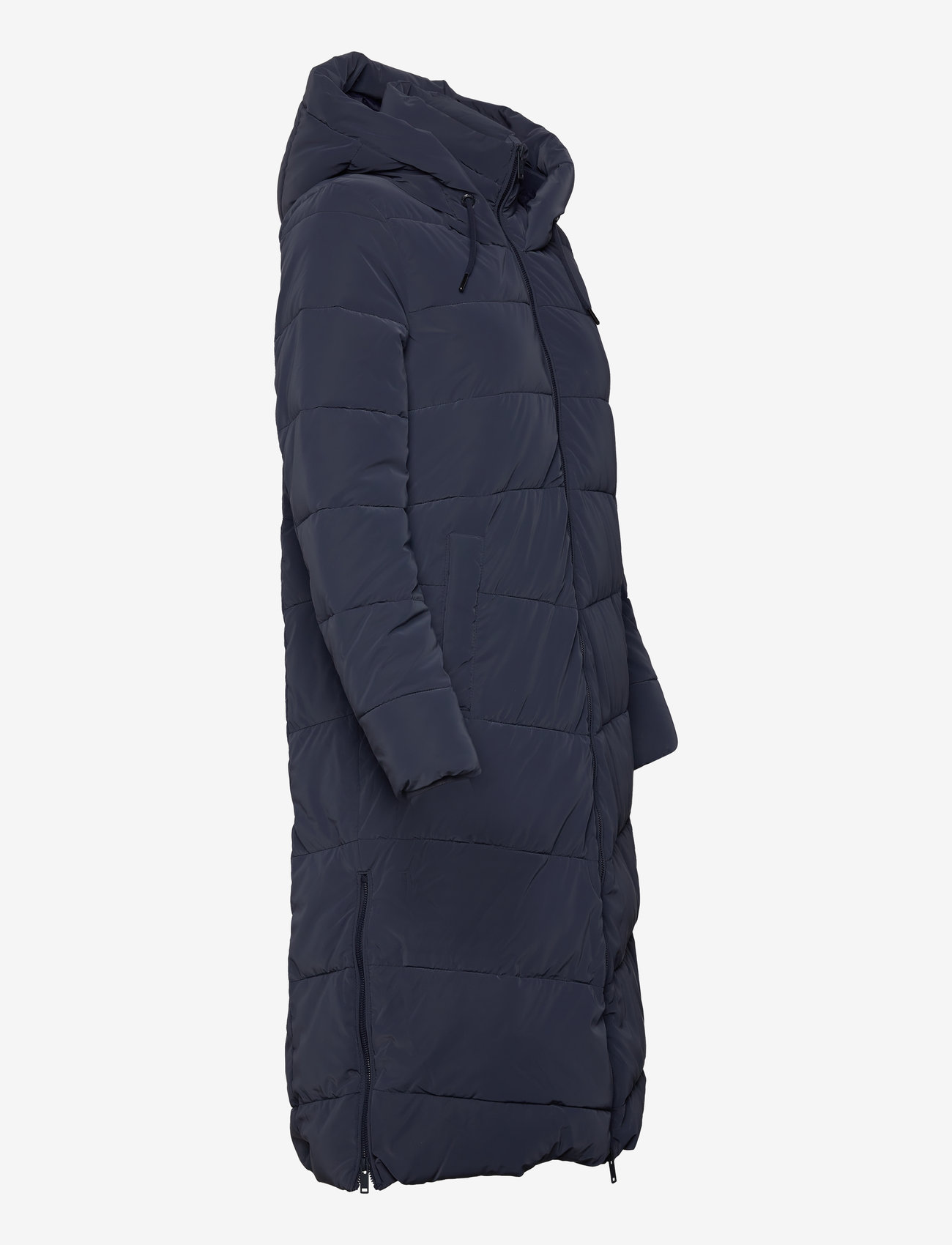 CMP - Woman Long Coat - Silk Touch - sulejoped ja voodriga joped - black blue - 2