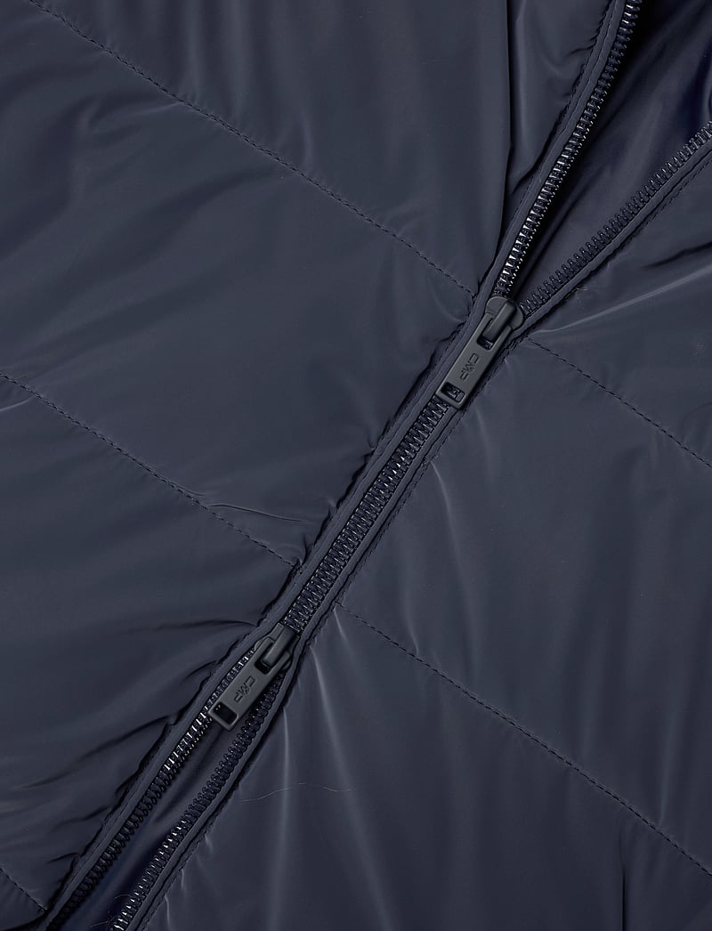 CMP - Woman Long Coat - Silk Touch - dunjackor - black blue - 5