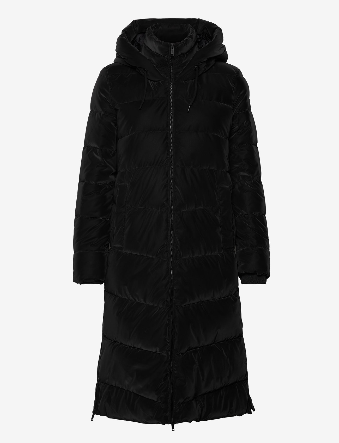 CMP - Woman Long Coat - Silk Touch - down jackets - nero - 0
