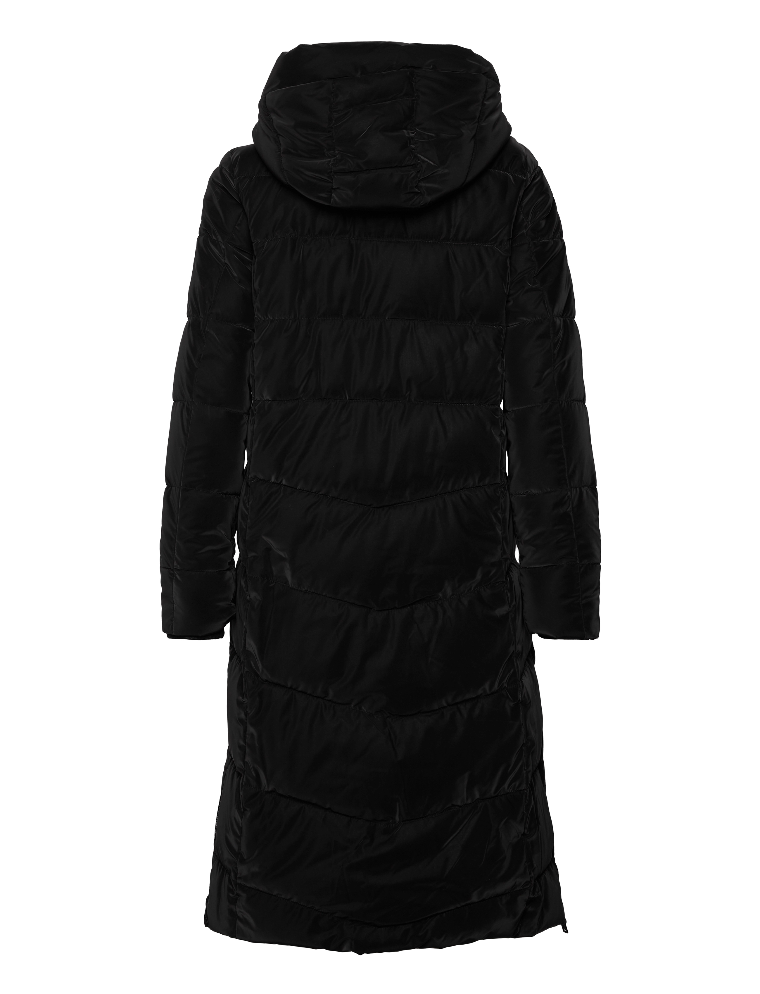 CMP - Woman Long Coat - Silk Touch - nero - 1