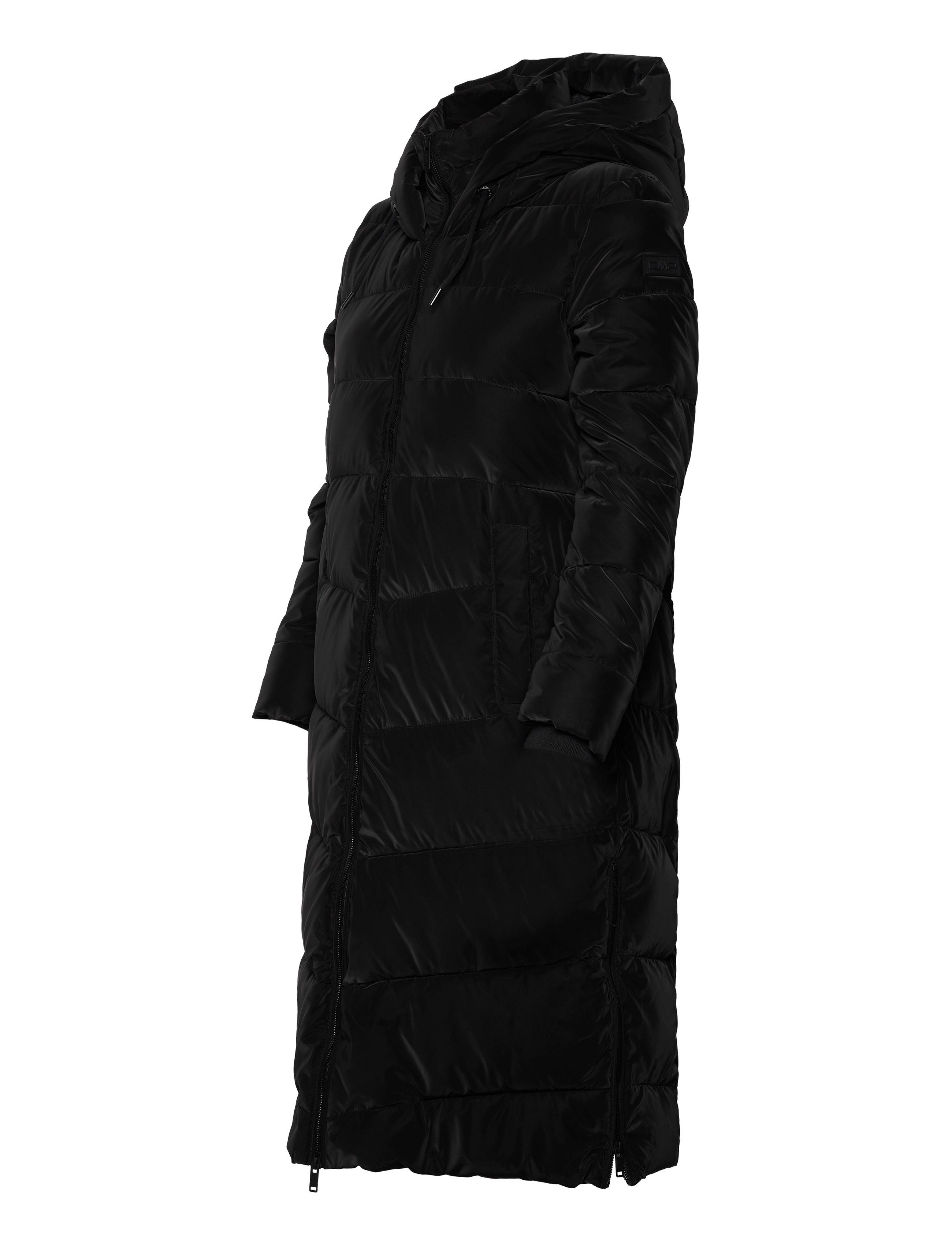 CMP - Woman Long Coat - Silk Touch - nero - 2