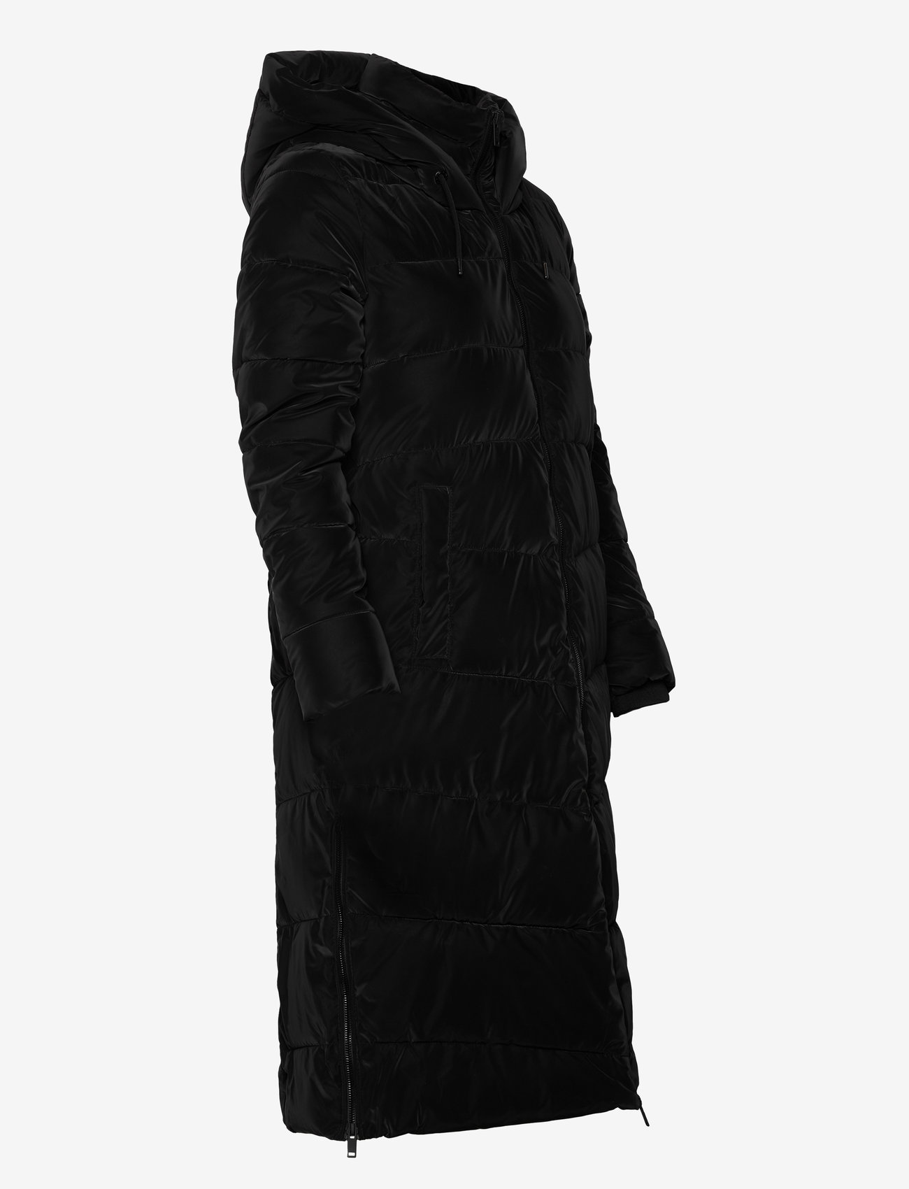 CMP - Woman Long Coat - Silk Touch - down jackets - nero - 3